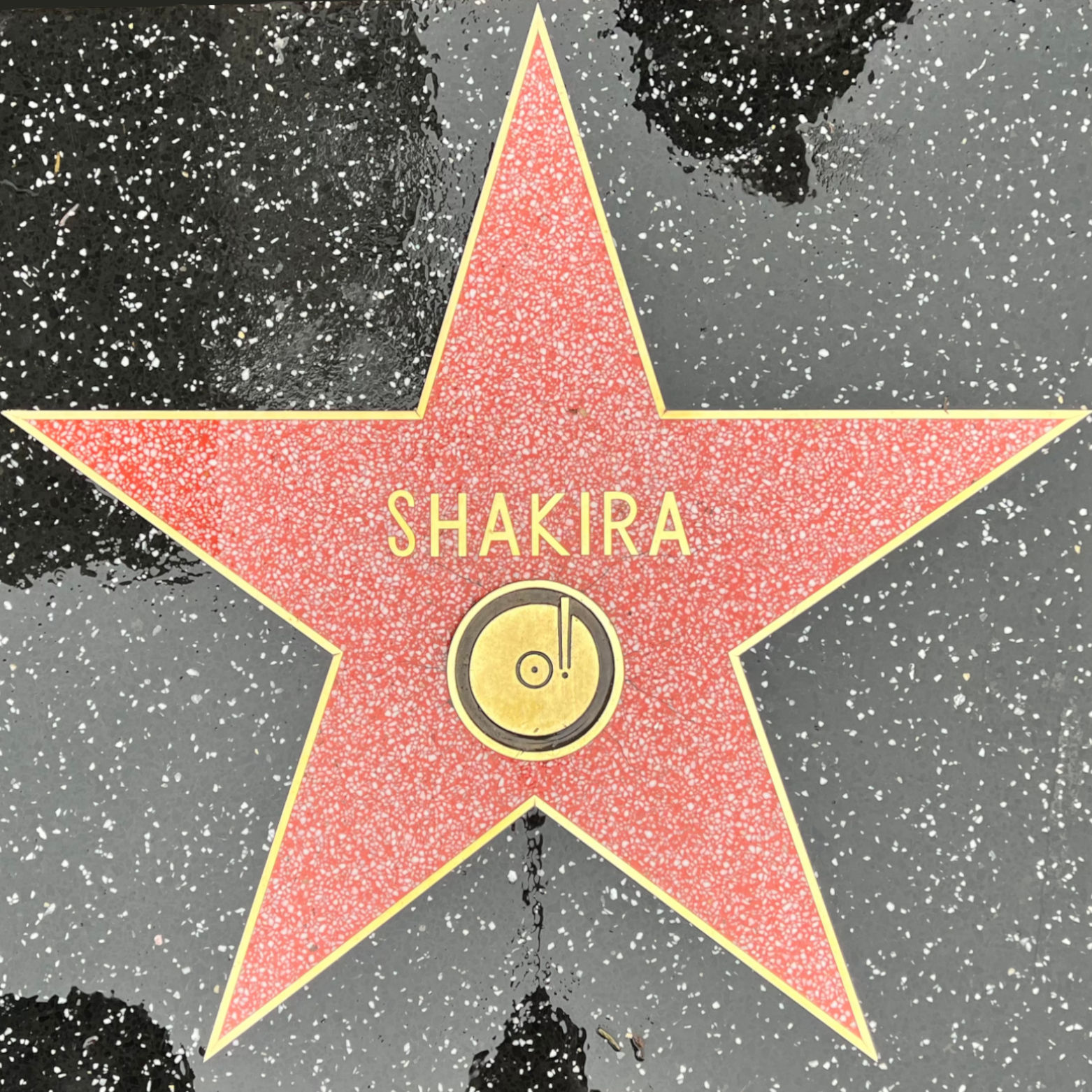 Shakira's Recording Star