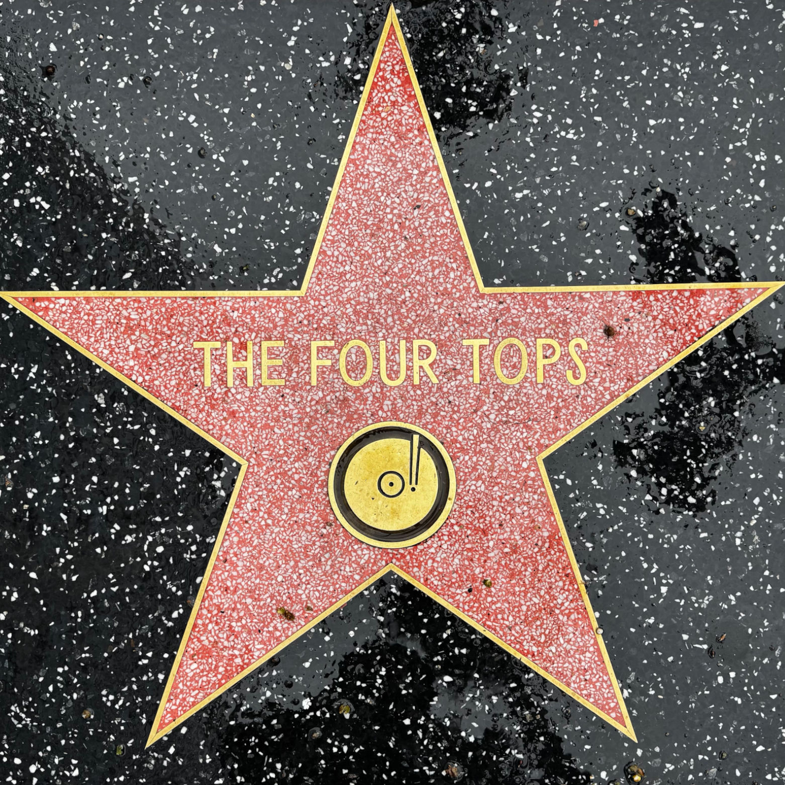 The Four Tops's Recording Star The Four Tops's Recording Star