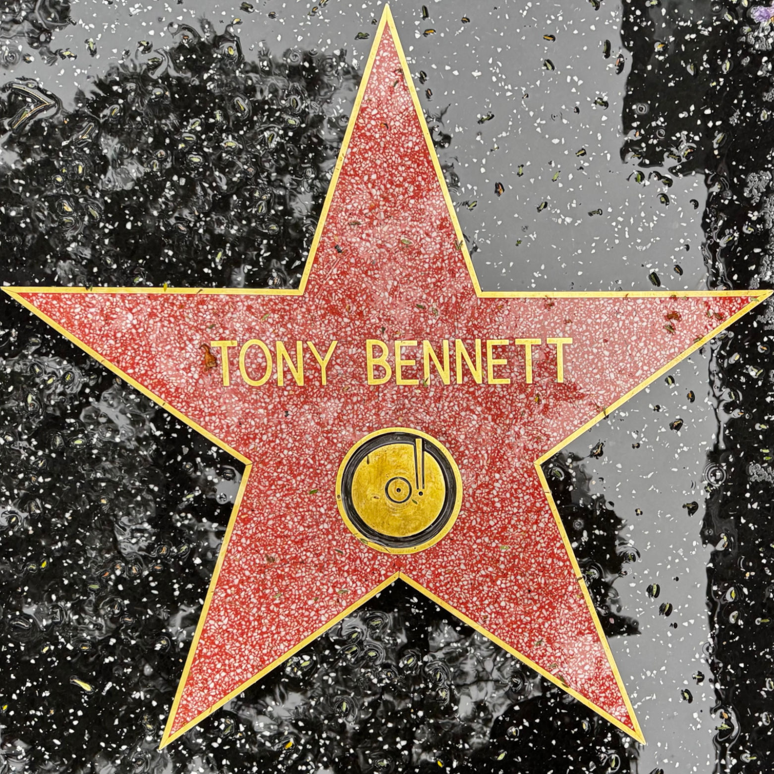 Tony Bennett's Recording Star