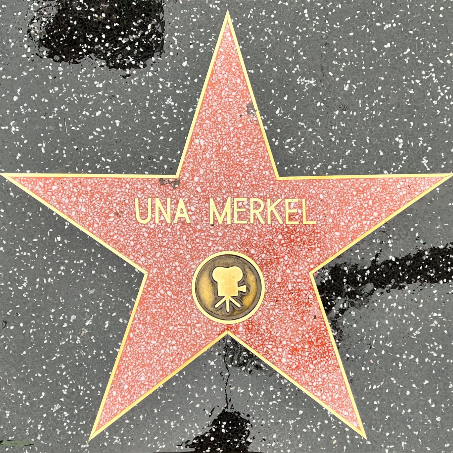 Una Merkel's Motion Pictures Star