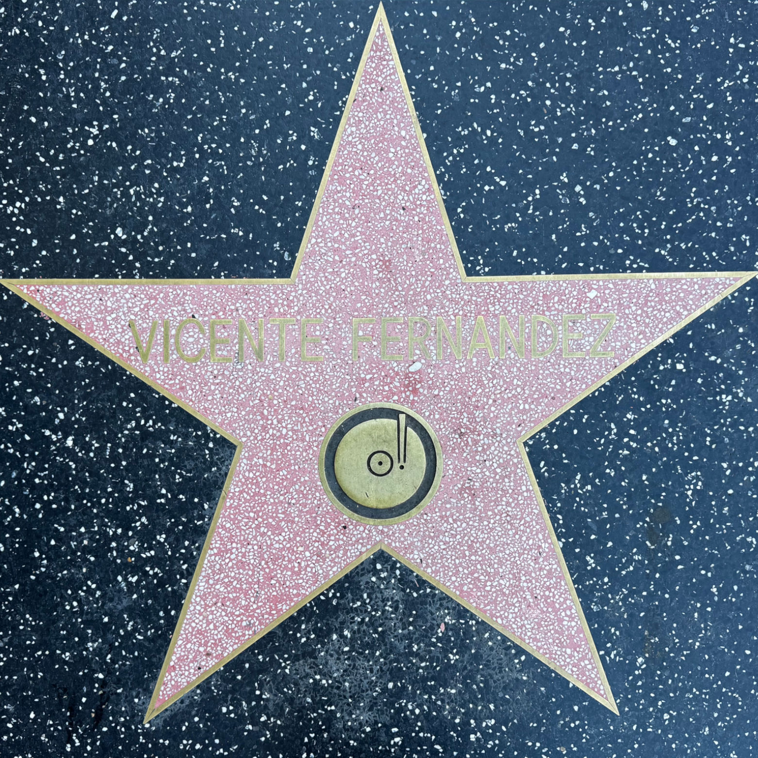 Vicente Fernandez's Recording Star Vicente Fernandez's Recording Star