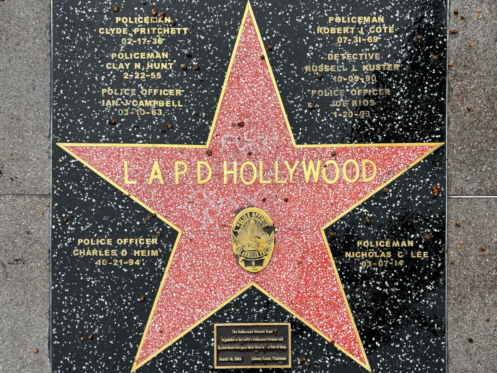 Hollywood Walk of Fame Hollywood Walk of Fame