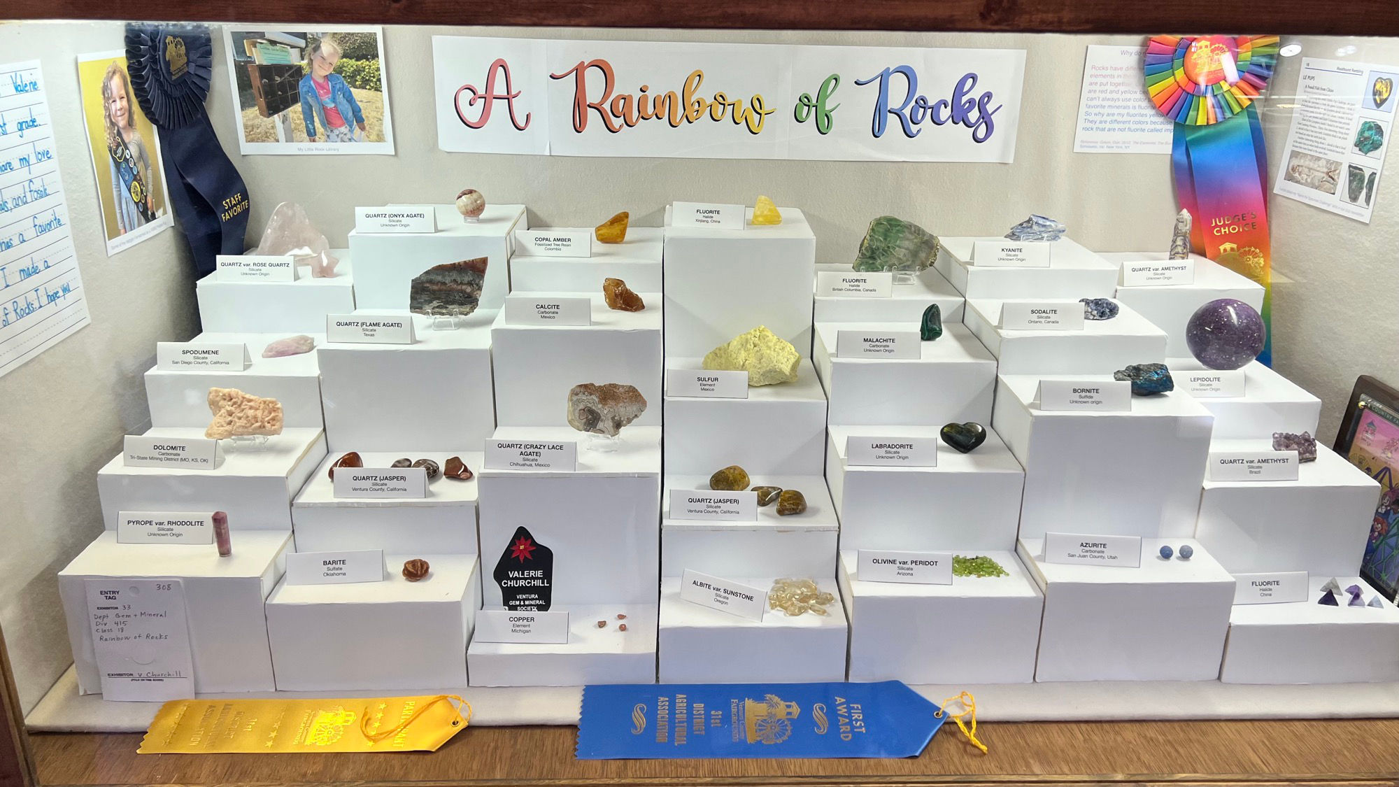 Gems and Minerals A Rainbow of Rocks