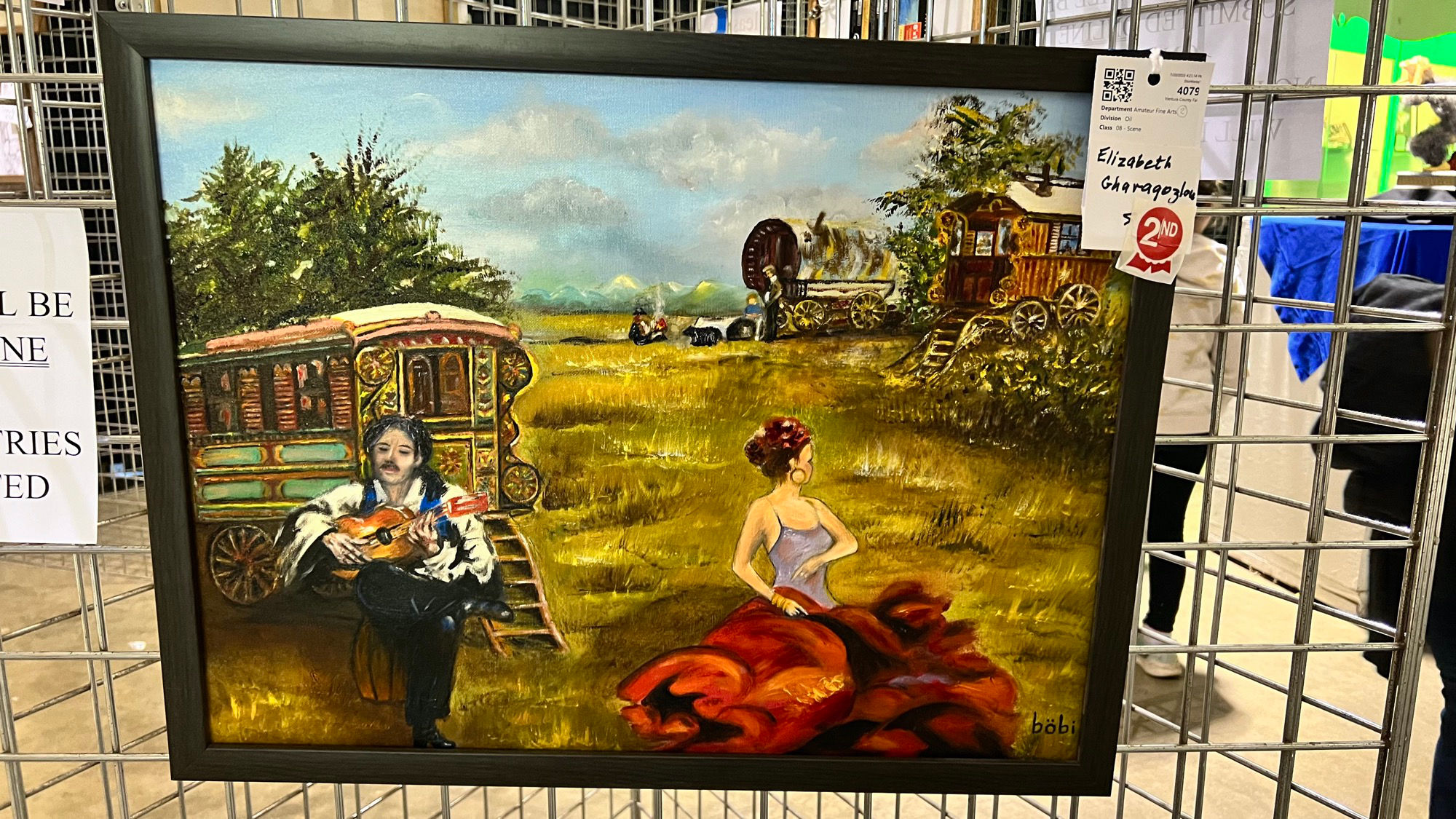 Amateur Arts Oil Elizabeth Gharagozelou Simi Valley