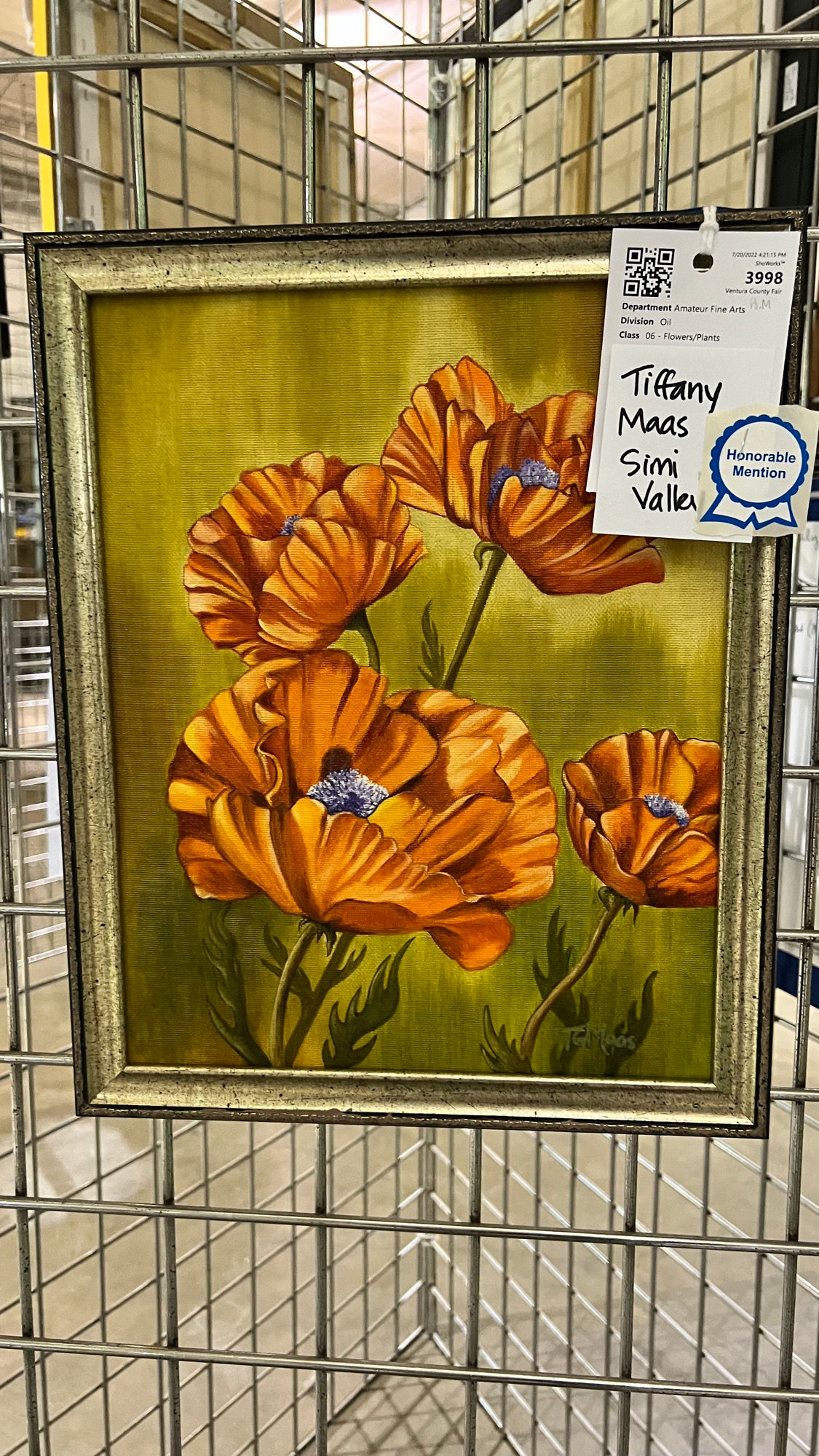 Amateur Arts Oil Tiffany Maas