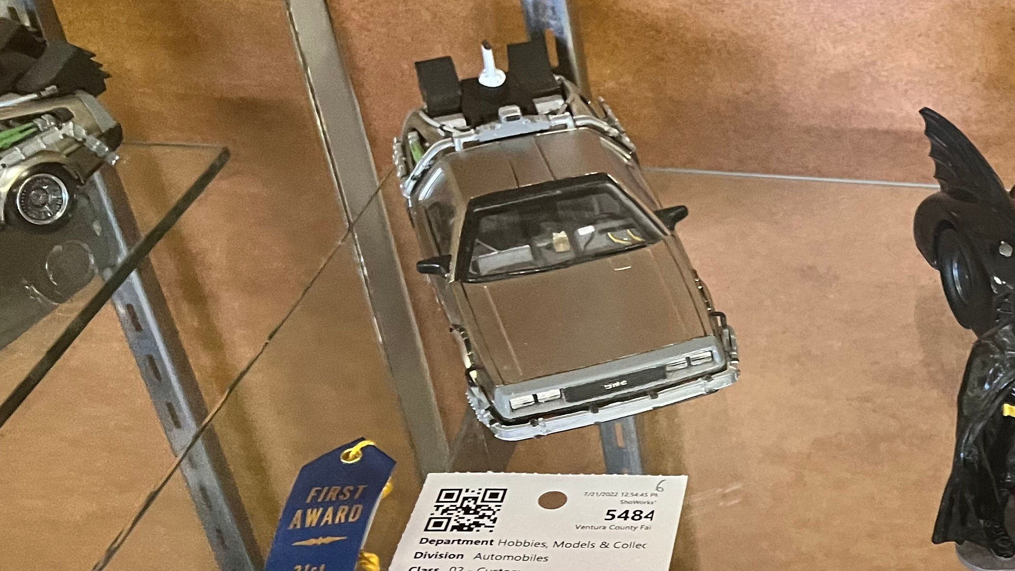 Back to the Future Delorean Scale Model Back to the Future Delorean