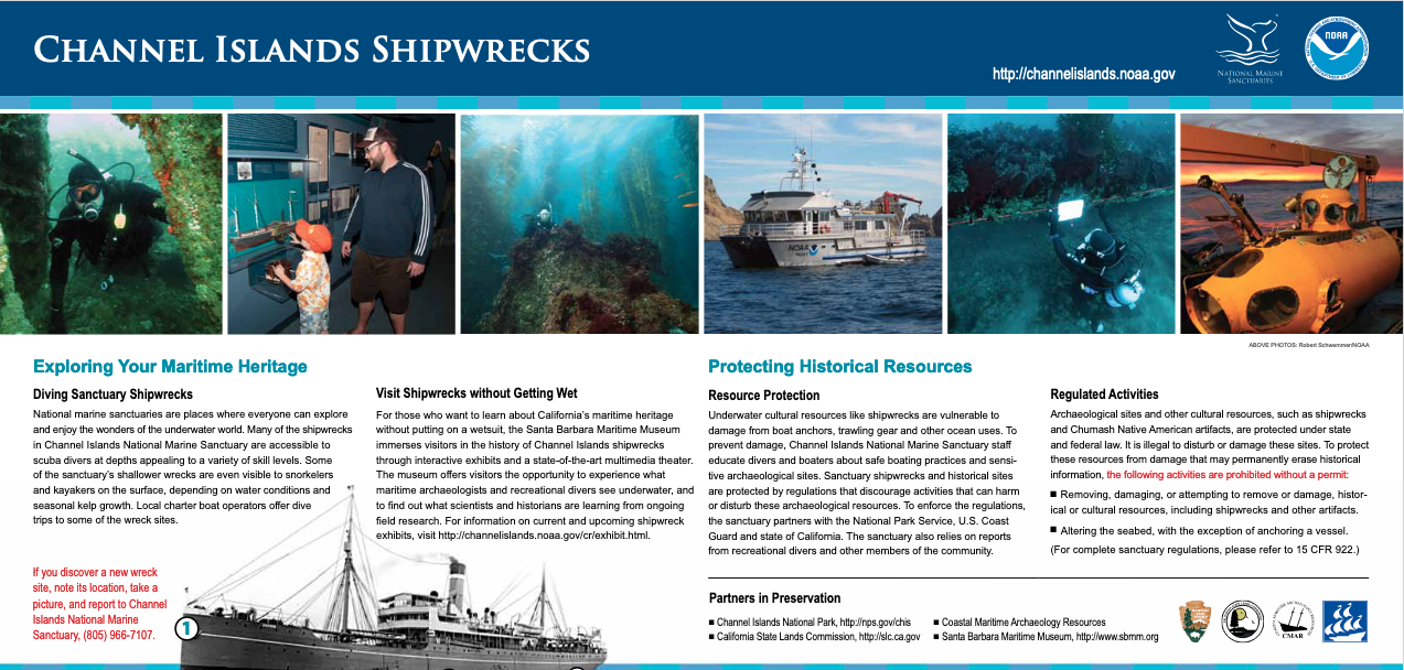 CINMS Channel Island Shipwrecks Exploring Your Maritime Heritage