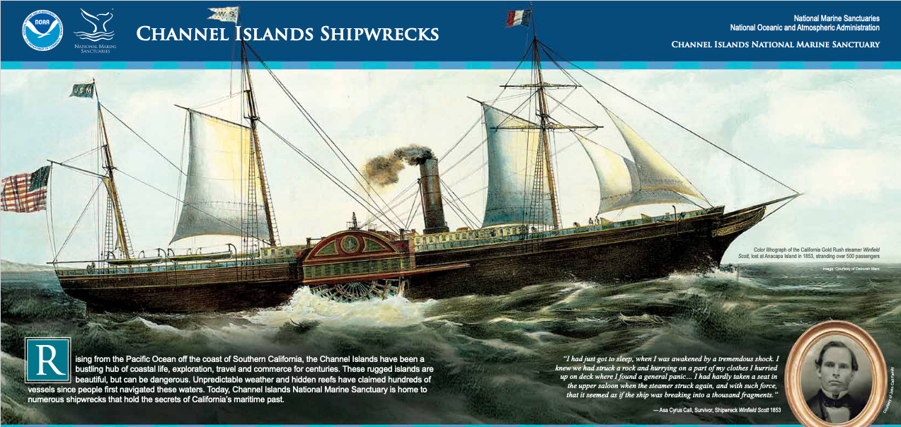 CINMS Channel Island Shipwrecks