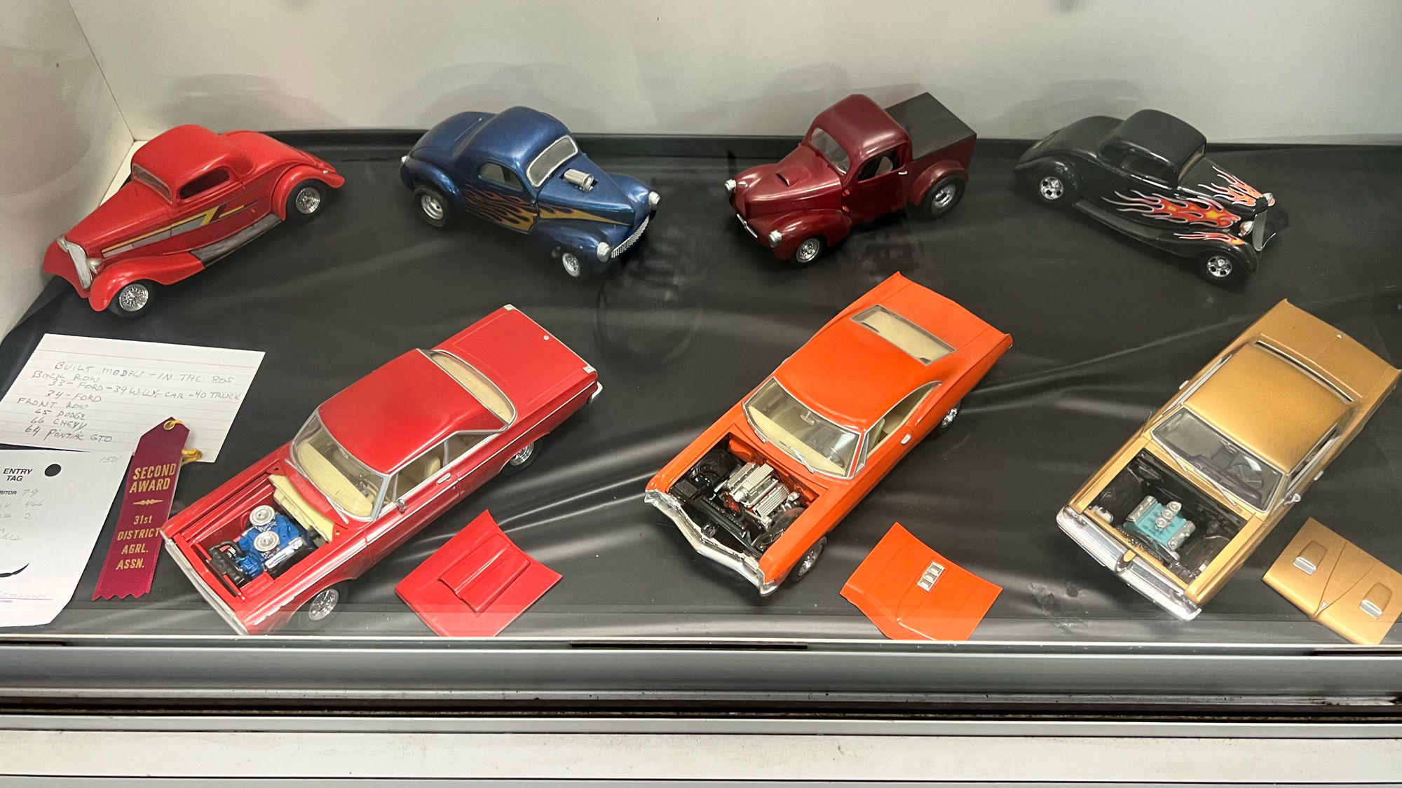Scale Model Lowriders and Hot Rods
