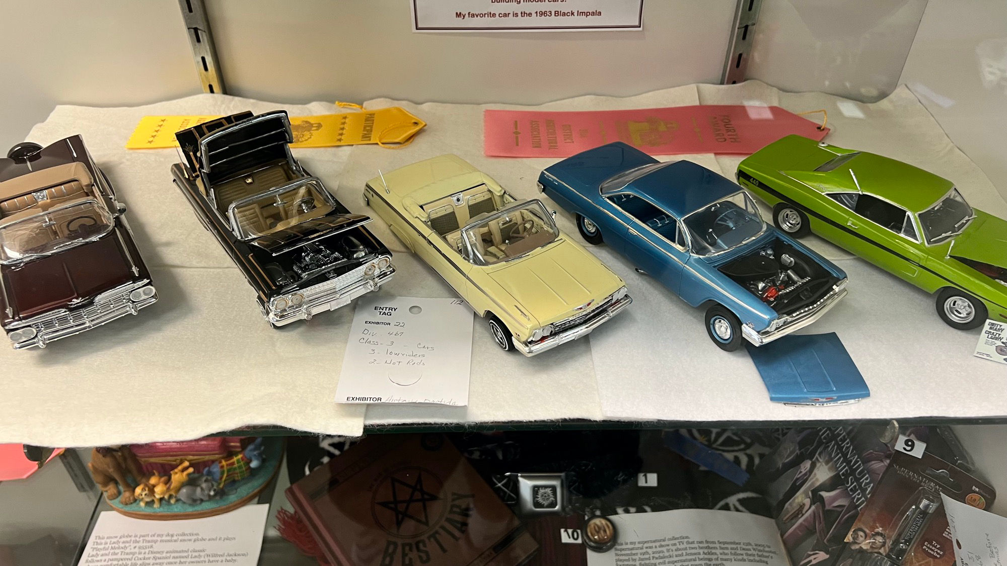 Scale Model Lowriders and Hot Rods