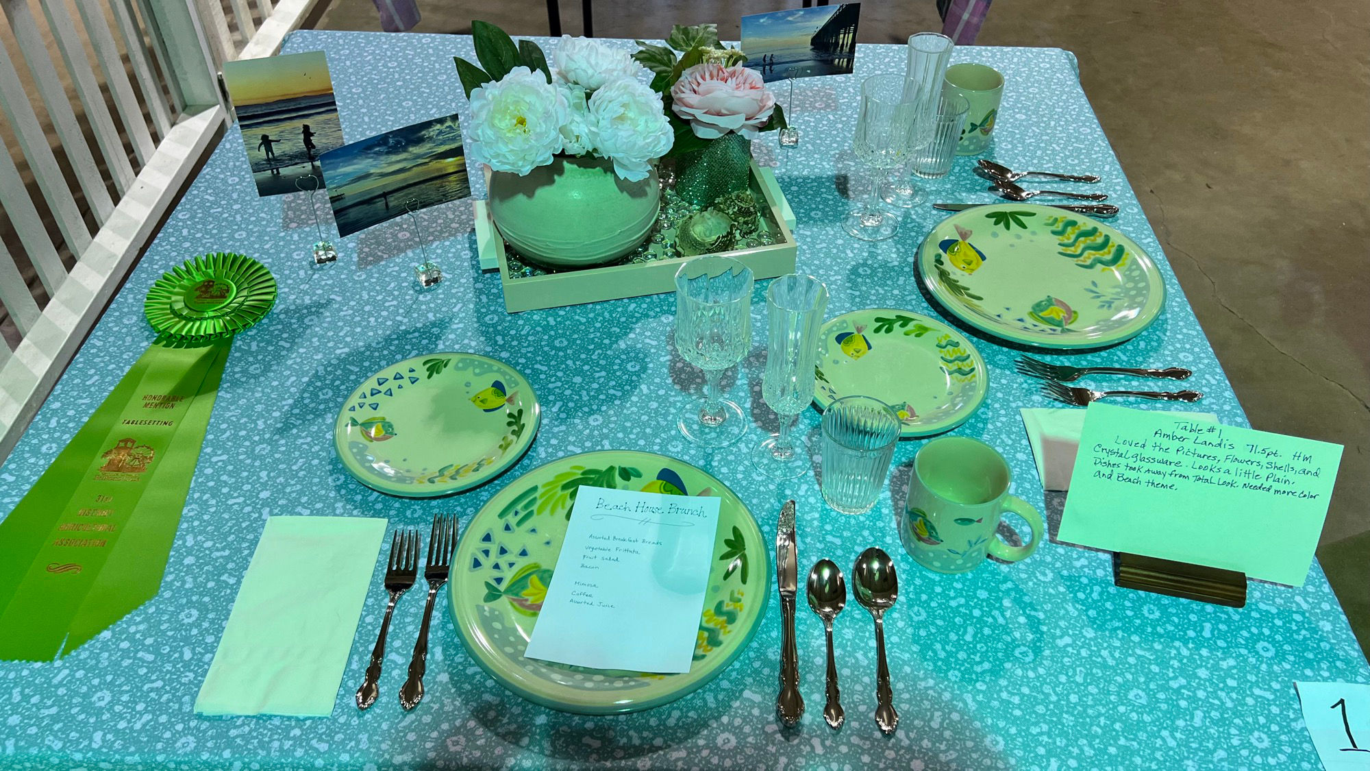 Table Setting Amber Landis