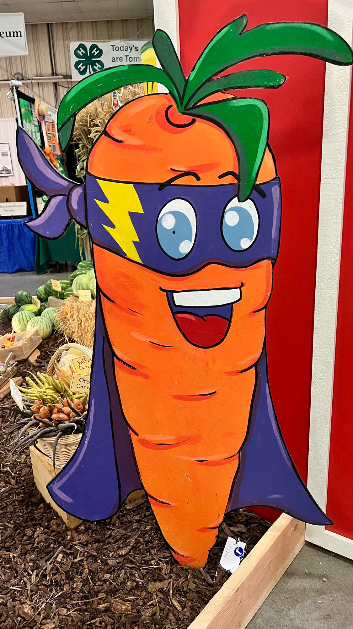 Underwood Family Farms Carrot Superhero