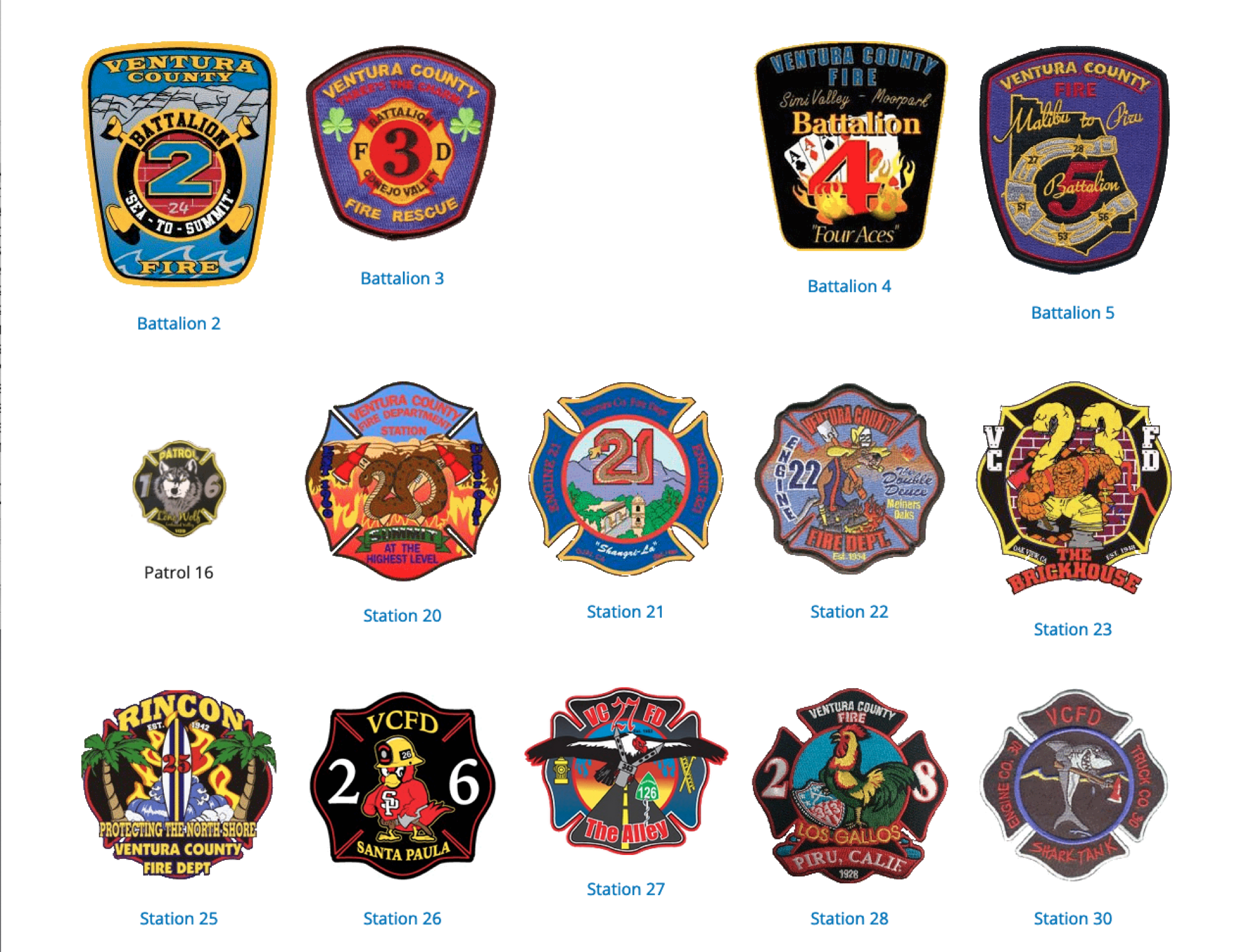 VCFD Patches