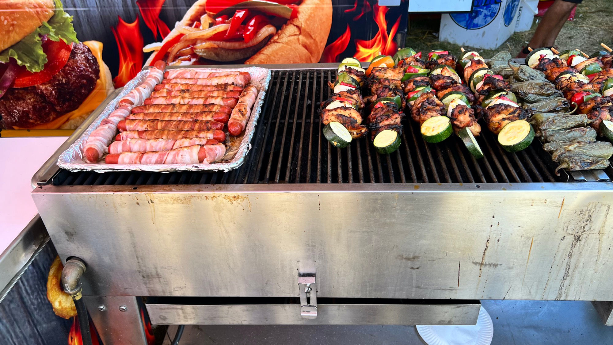 Ventura County Fair Bacon Wrapped Hot Dogs