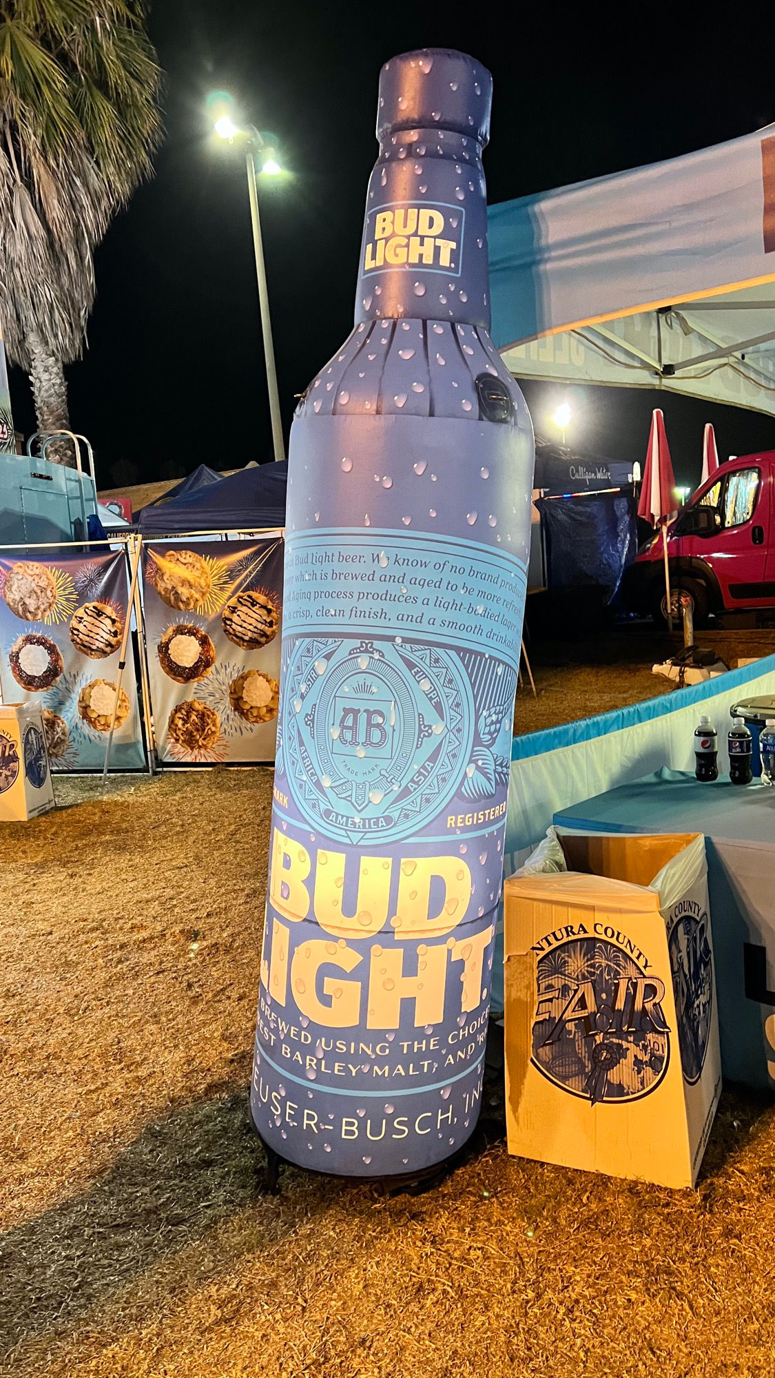 Ventura County Fair Bud Light Bottle