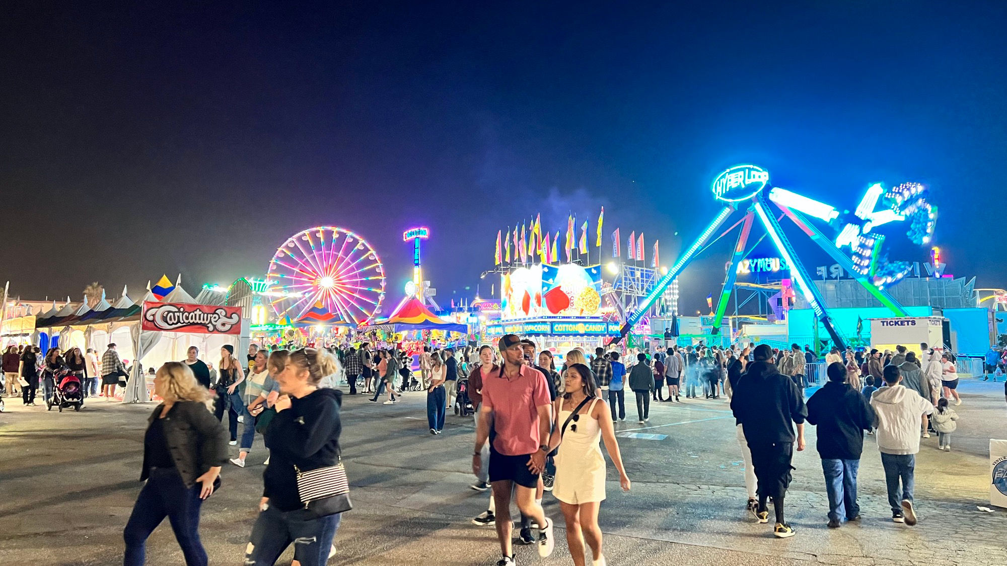 Ventura County Fair Carnival Rides