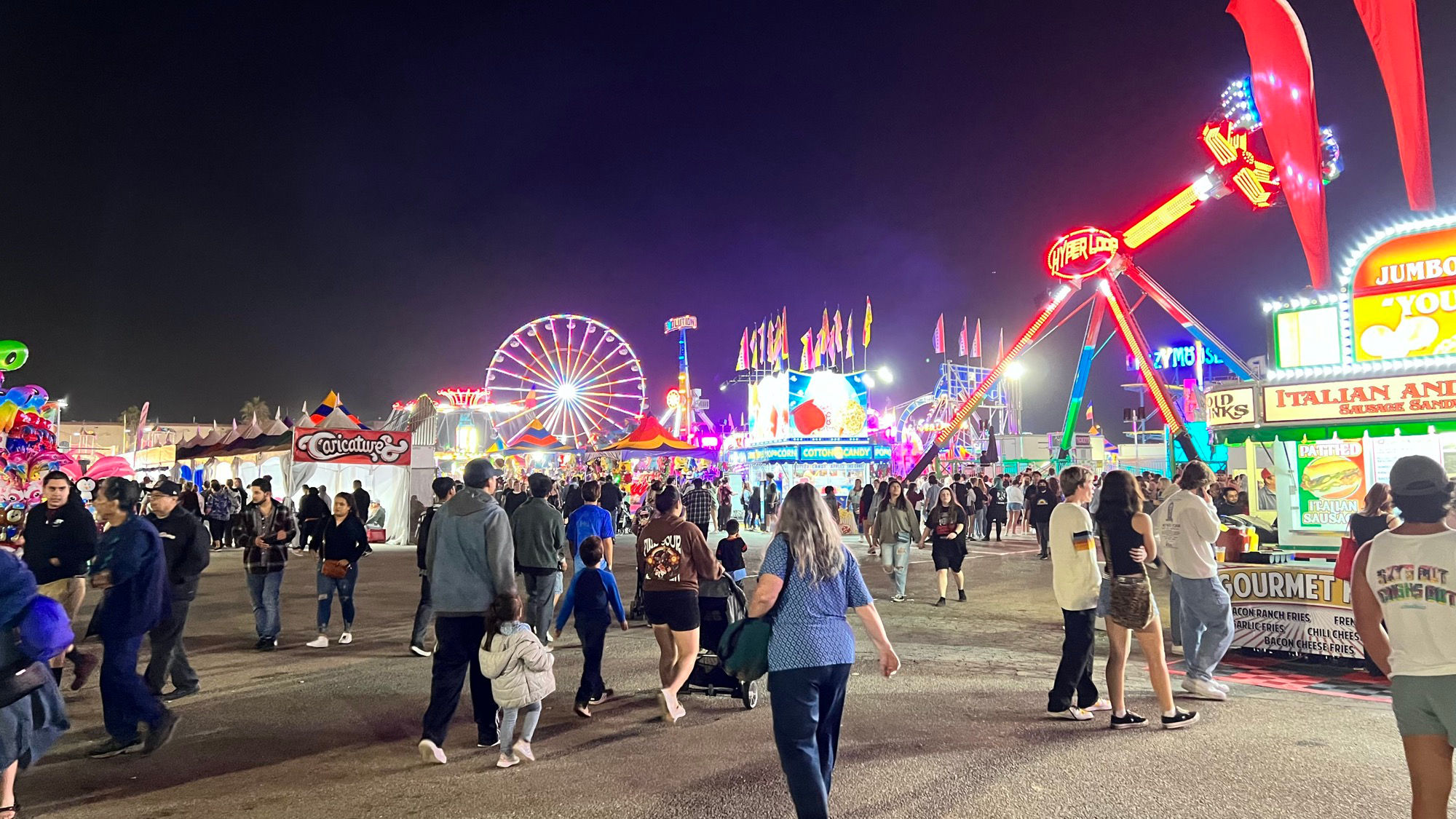 Ventura County Fair Carnival Rides