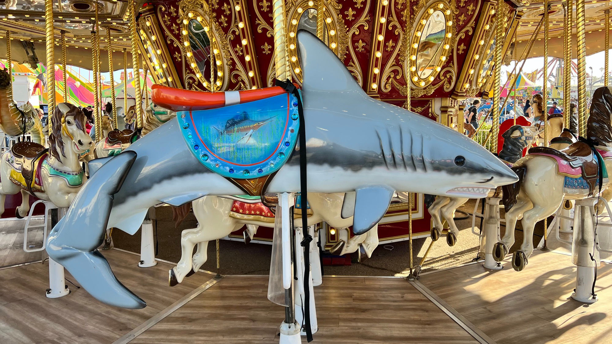 Ventura County Fair Carousel Shark