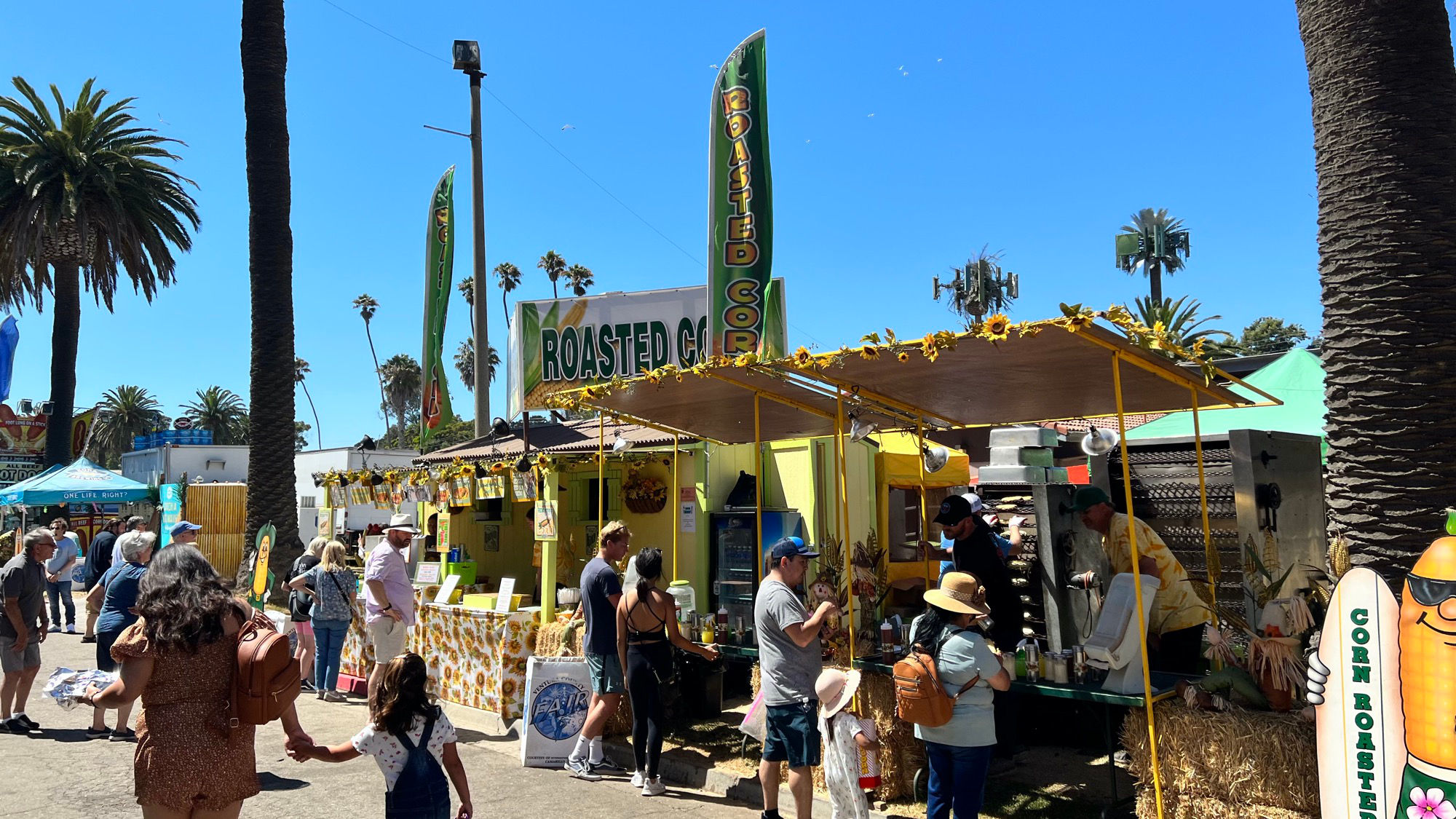 Ventura County Fair Corn Roaster