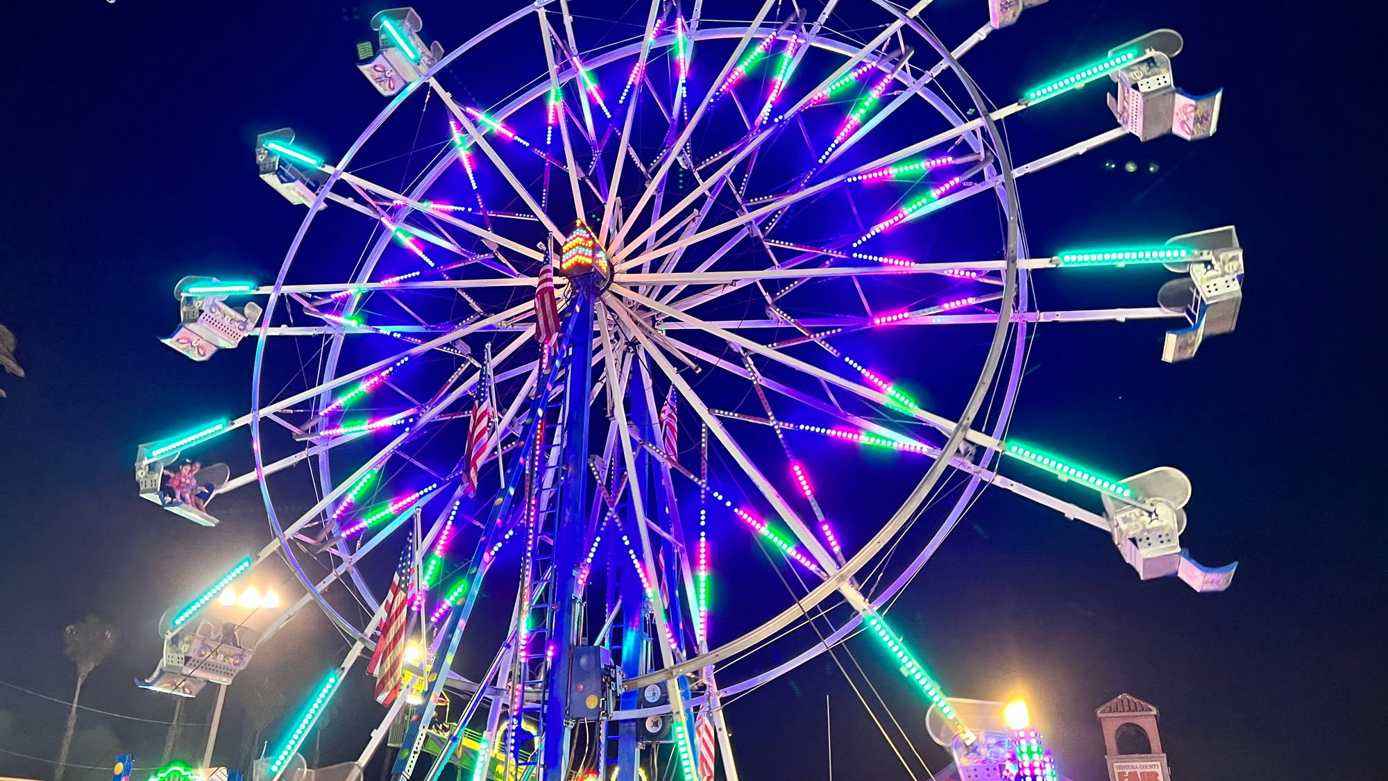 Ventura County Fair Eagle 10 Ferris Wheel