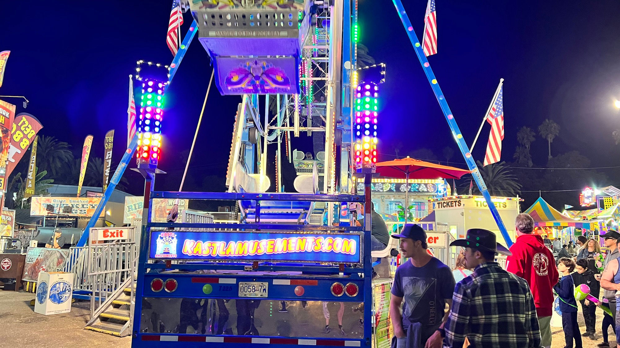 Ventura County Fair Eagle 10 Ferris Wheel
