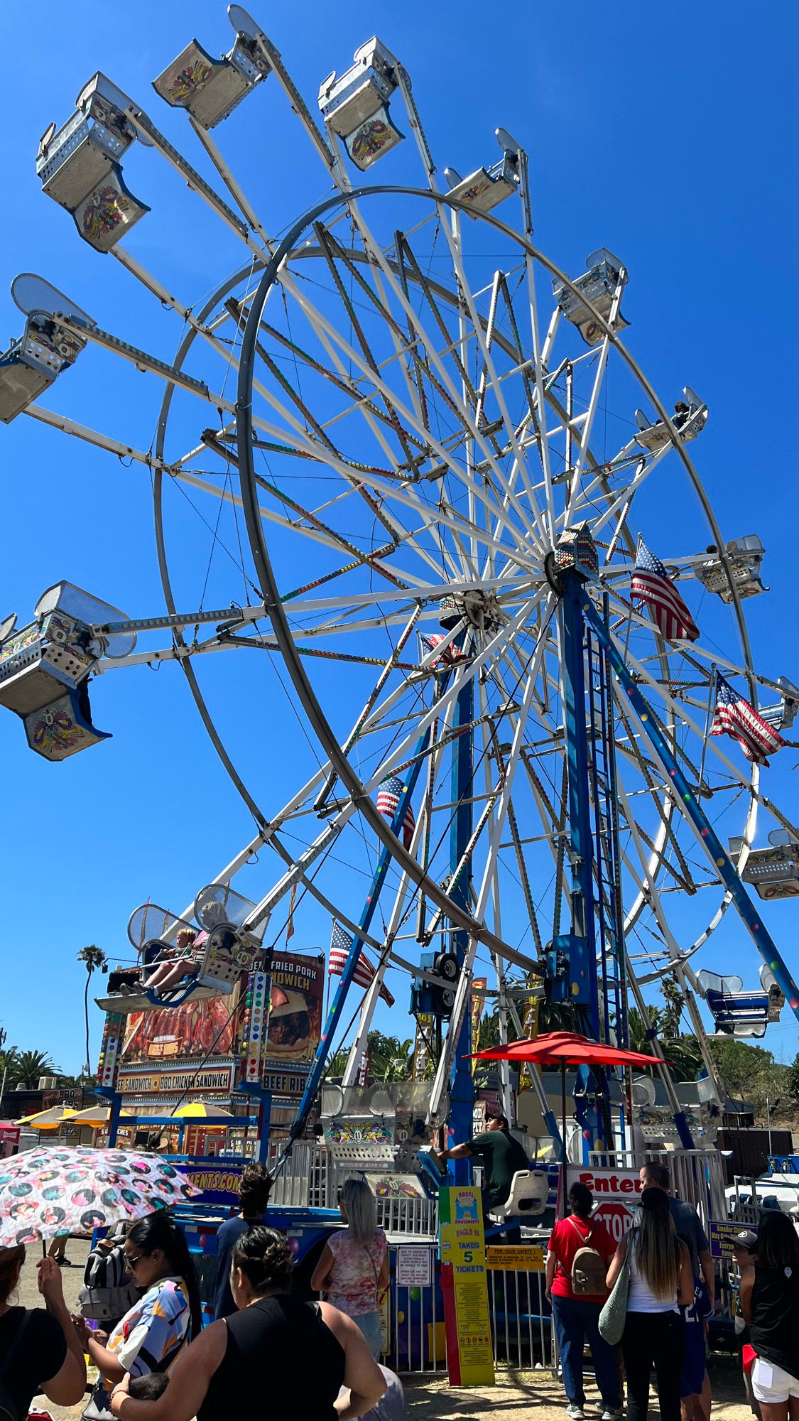 Ventura County Fair Eagle 10 Ferris Wheel