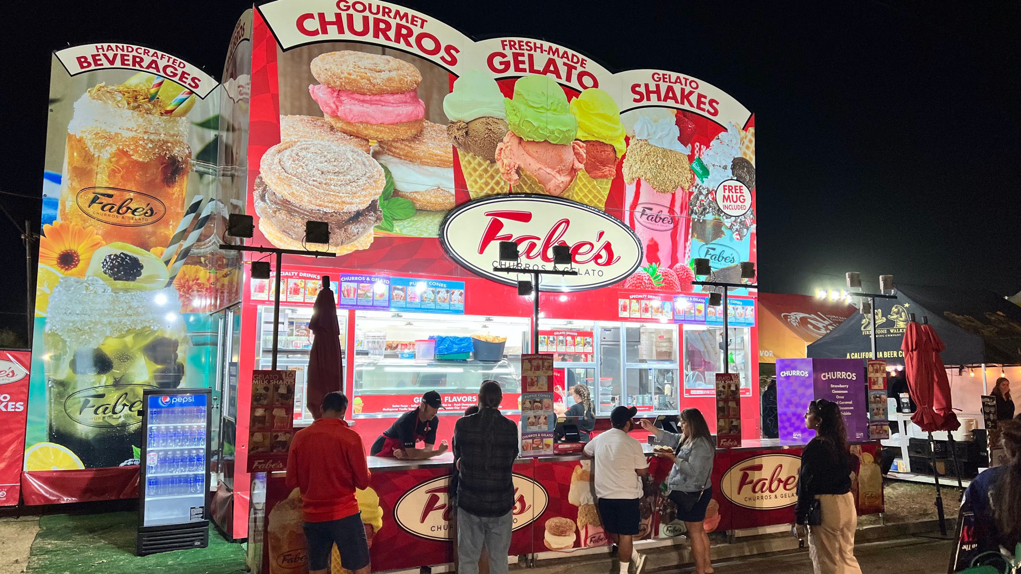 Ventura County Fair Fabe's Churros & Gelato