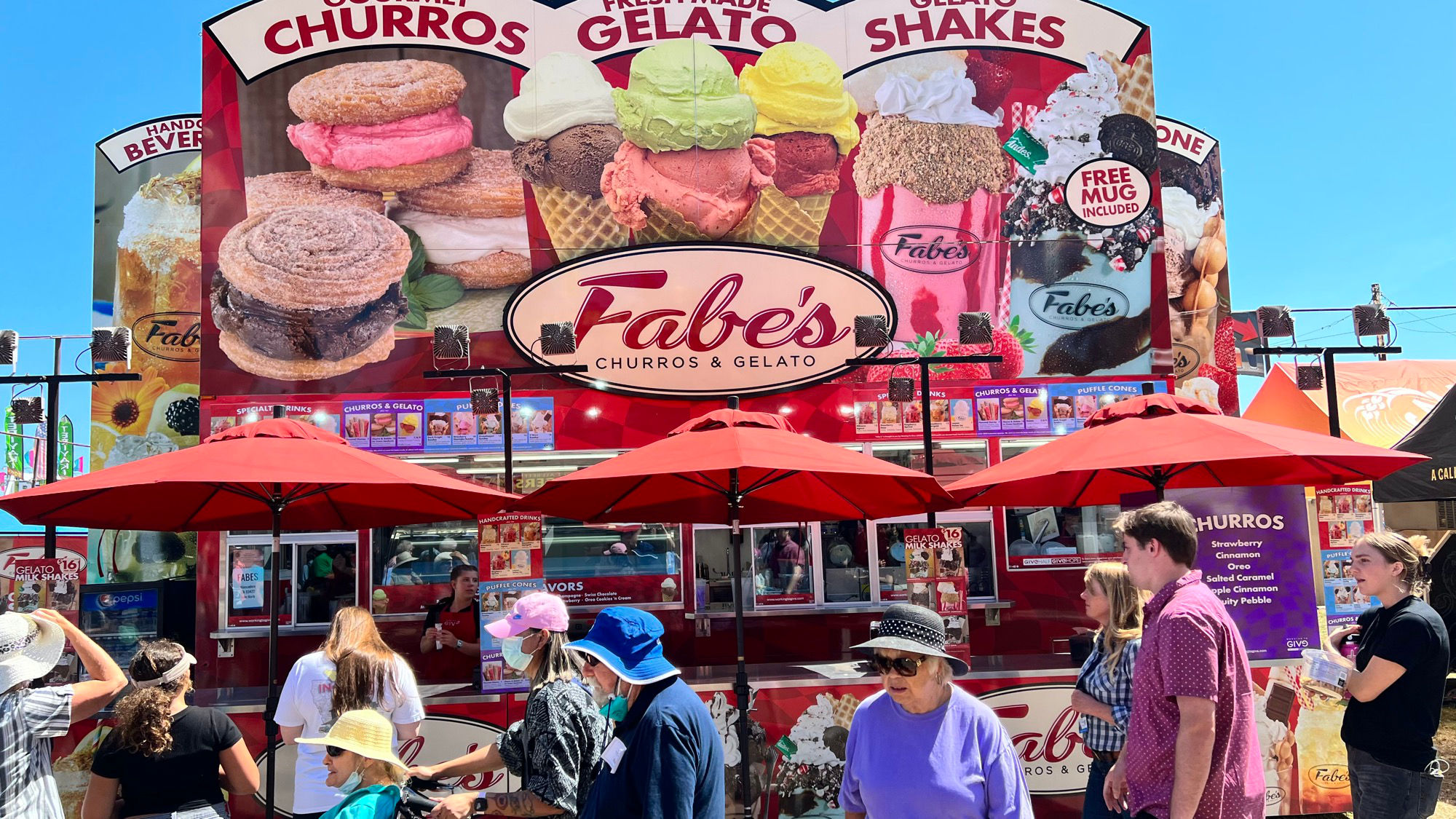 Ventura County Fair Fabe's Churros & Gelato