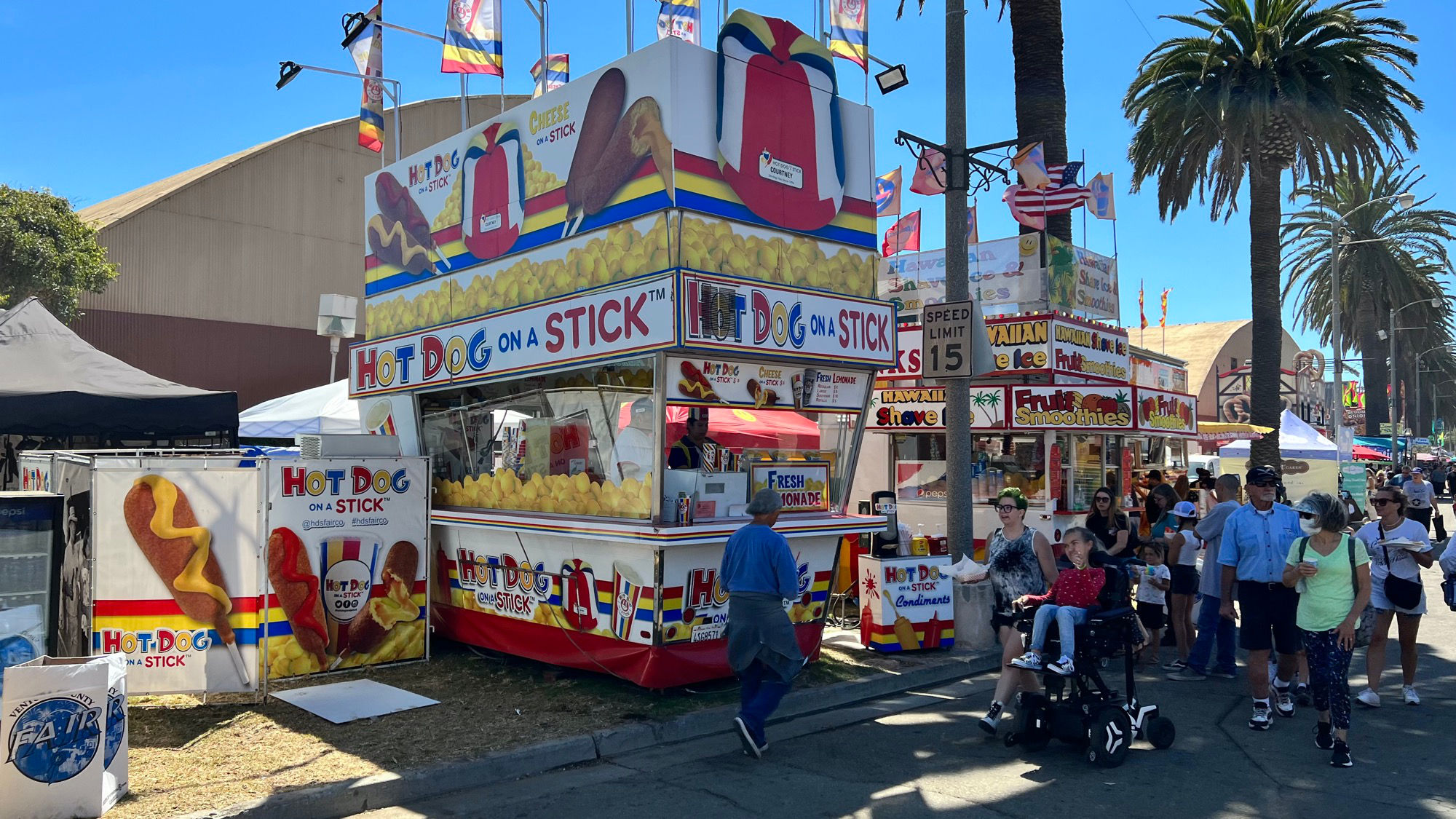 Ventura County Fair Hot Dog on a Stick