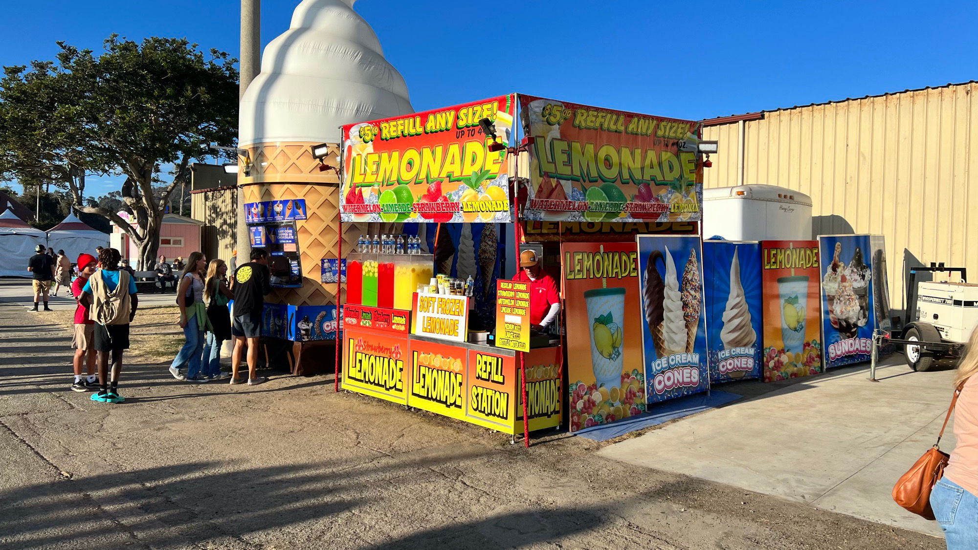 Ventura County Fair Ice Cream or Lemonade