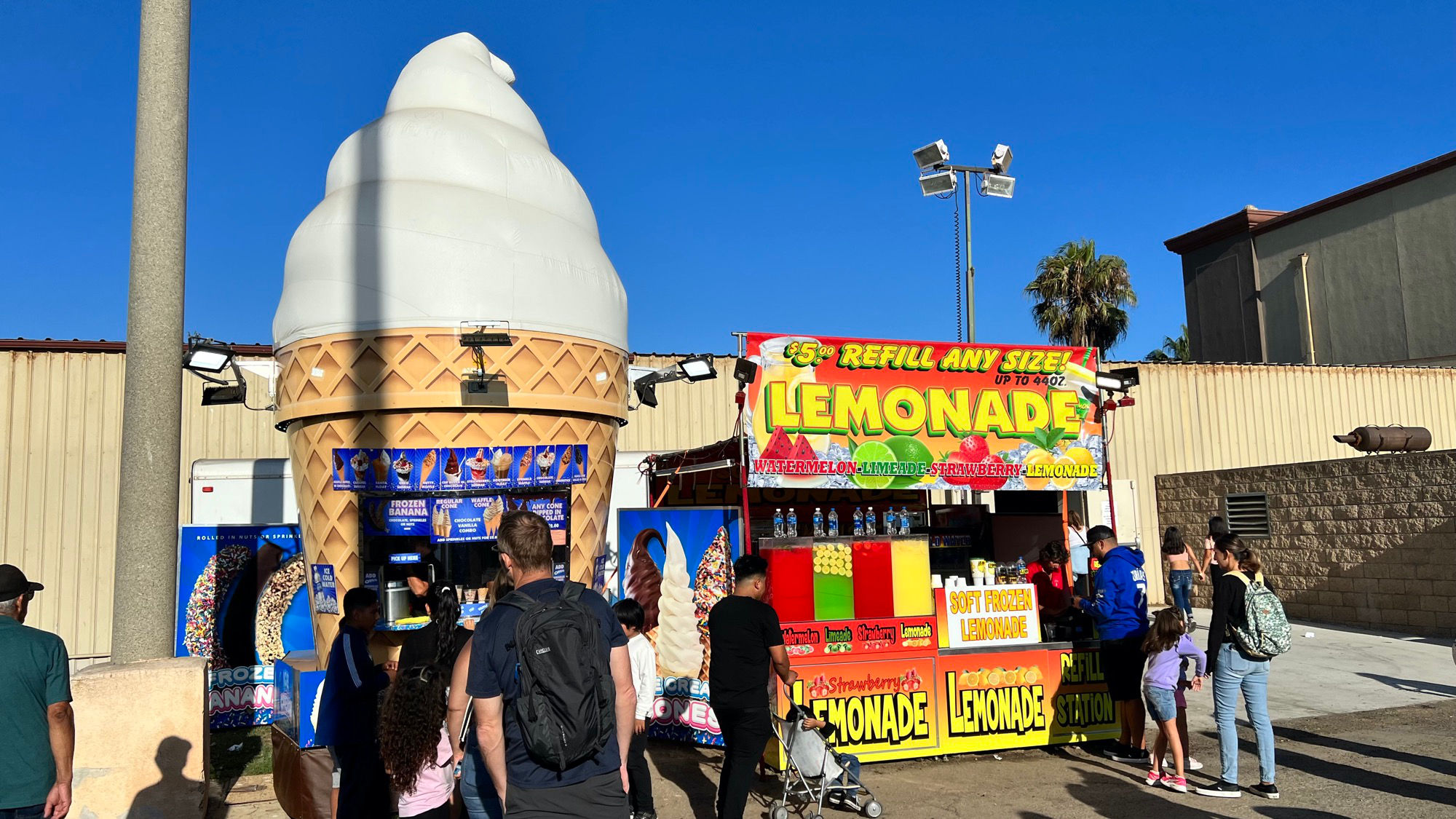 Ventura County Fair Ice Cream or Lemonade