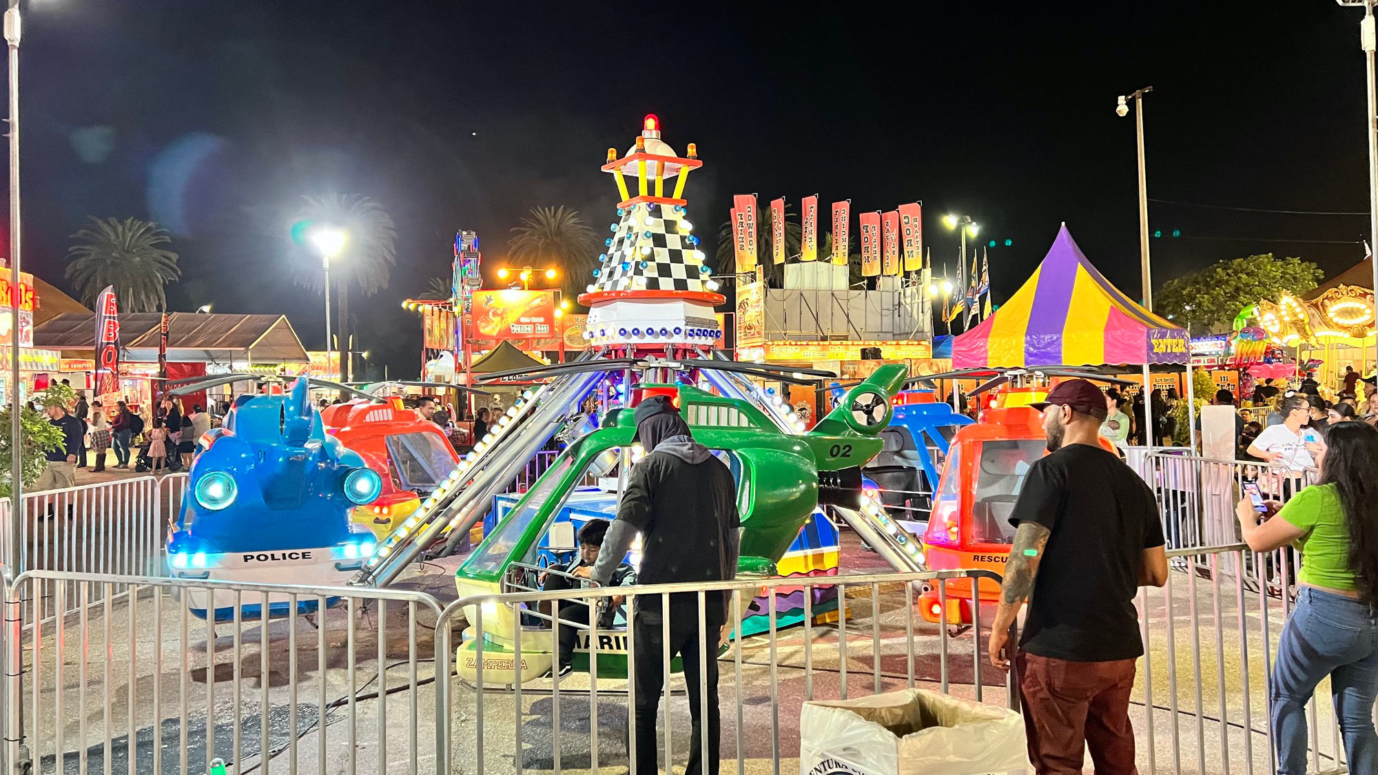 Ventura County Fair Jr. Helicopter Carnival Ride