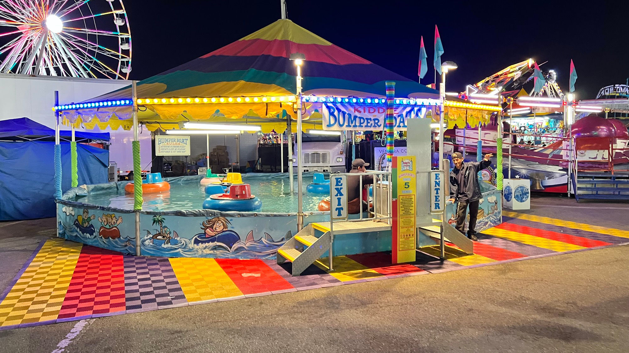 Ventura County Fair Kiddie Bumper Boats