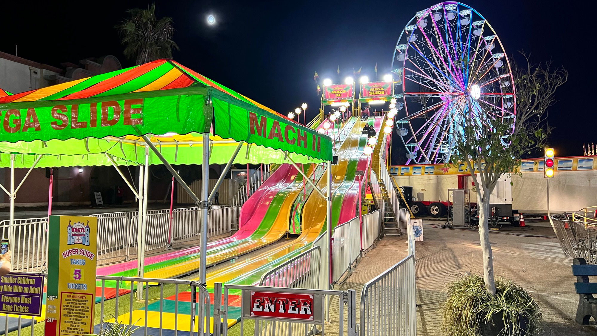 Ventura County Fair Mega Slide