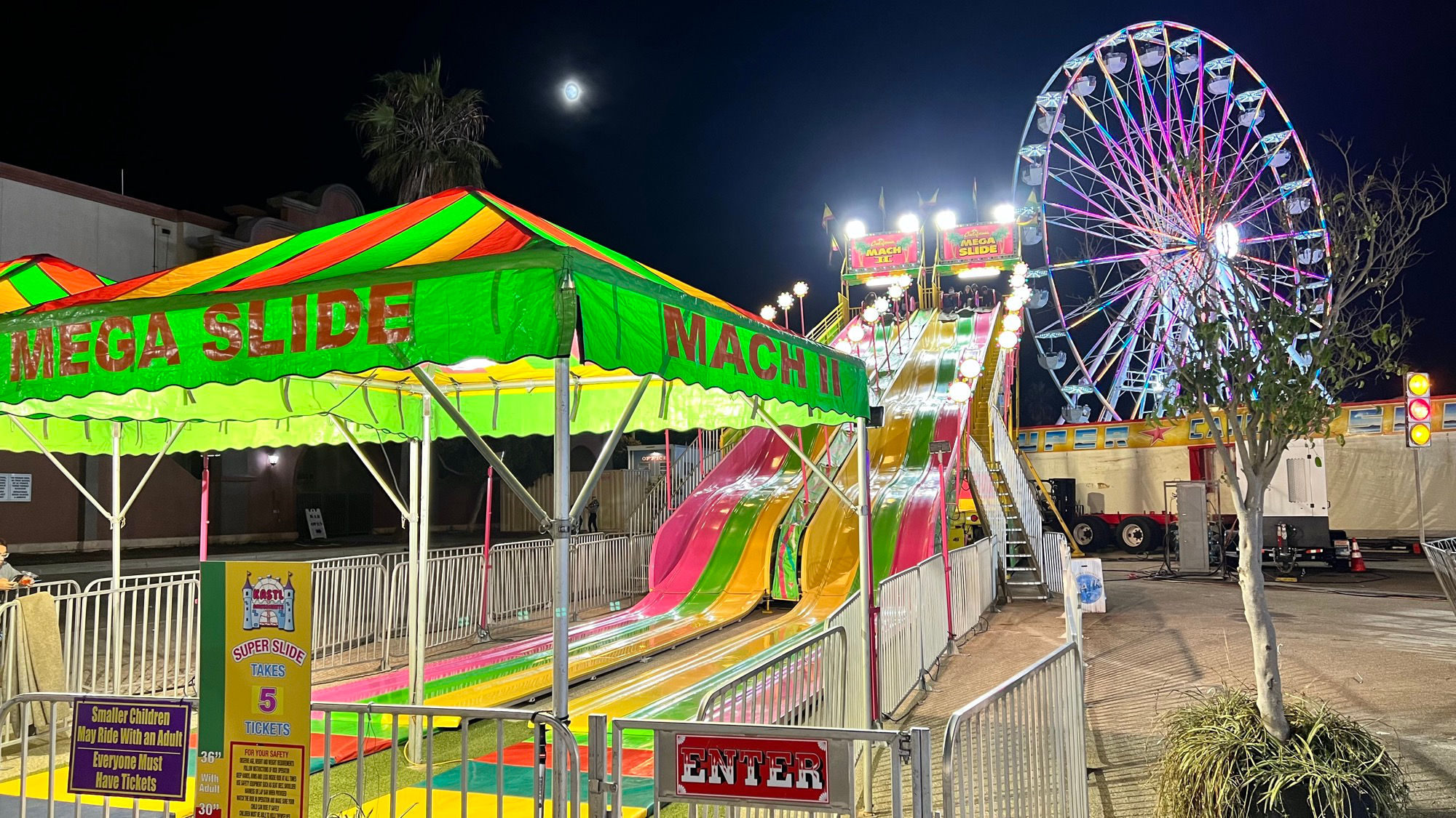 Ventura County Fair Mega Slide
