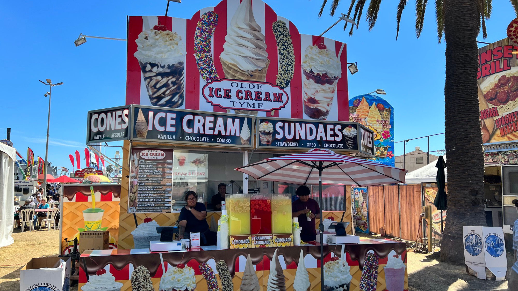 Ventura County Fair Olde Tyme Ice Cream