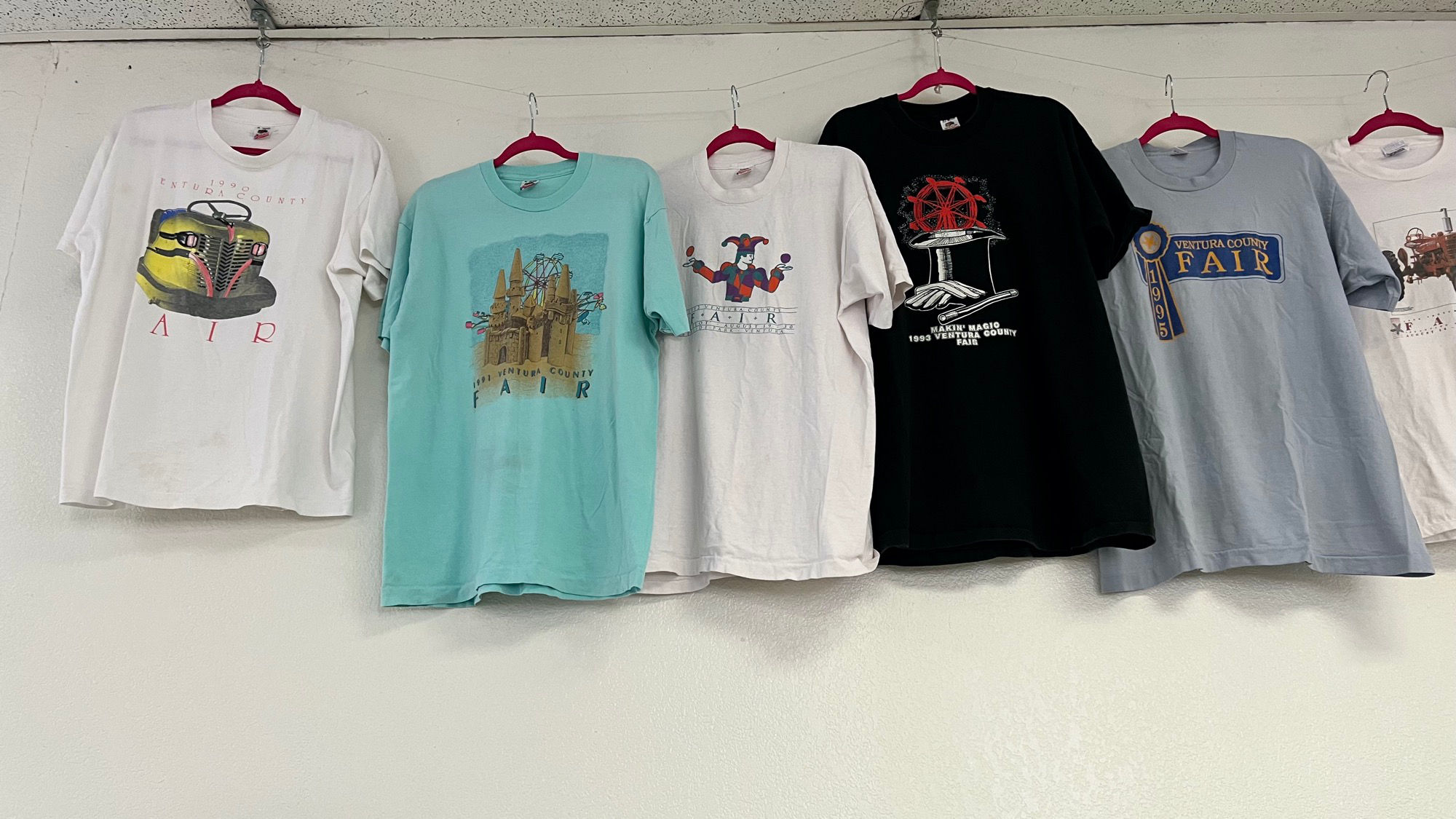 Ventura County Fair T-Shirts 1990-1995