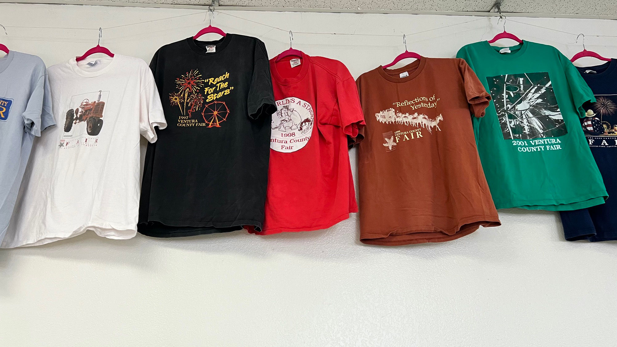 Ventura County Fair T-Shirts 1996 - 2001