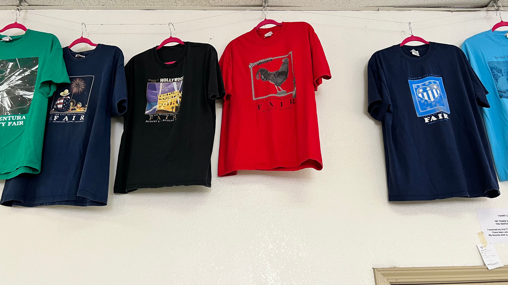 Ventura County Fair T-Shirts 2003 - 2006