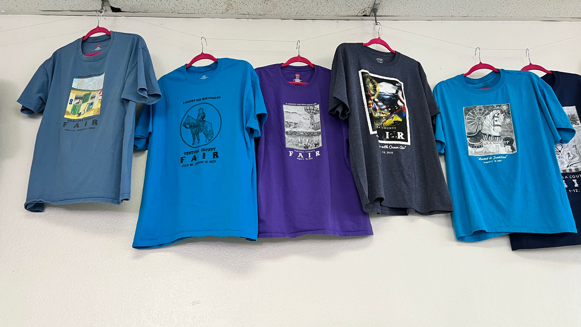 Ventura County Fair T-Shirts 2013-2017