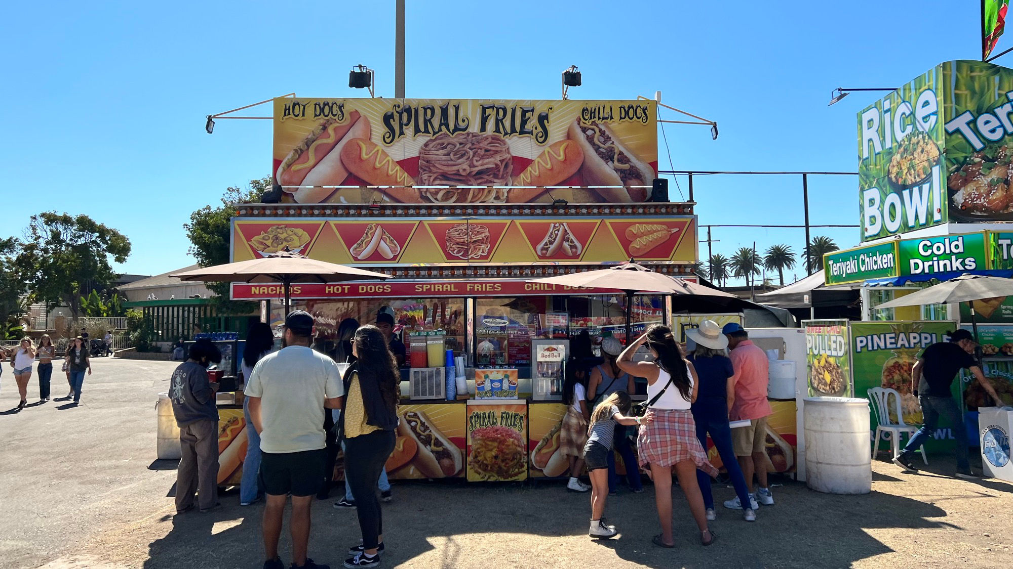 Ventura County Fair Spiral Fries