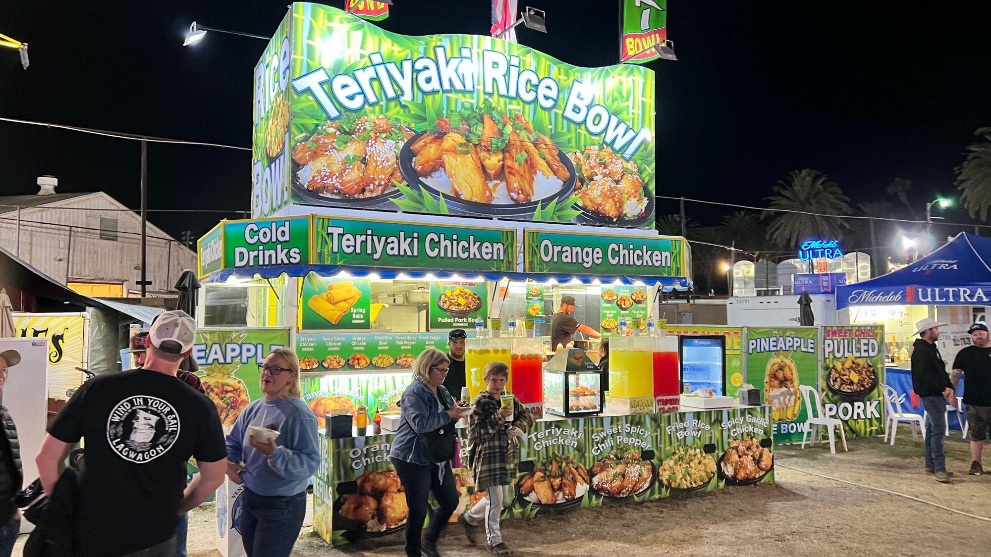 Ventura County Fair Teriyaki Rice Bowl