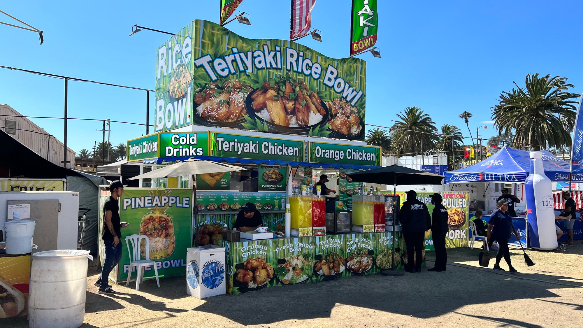 Ventura County Fair Teriyaki Rice Bowl