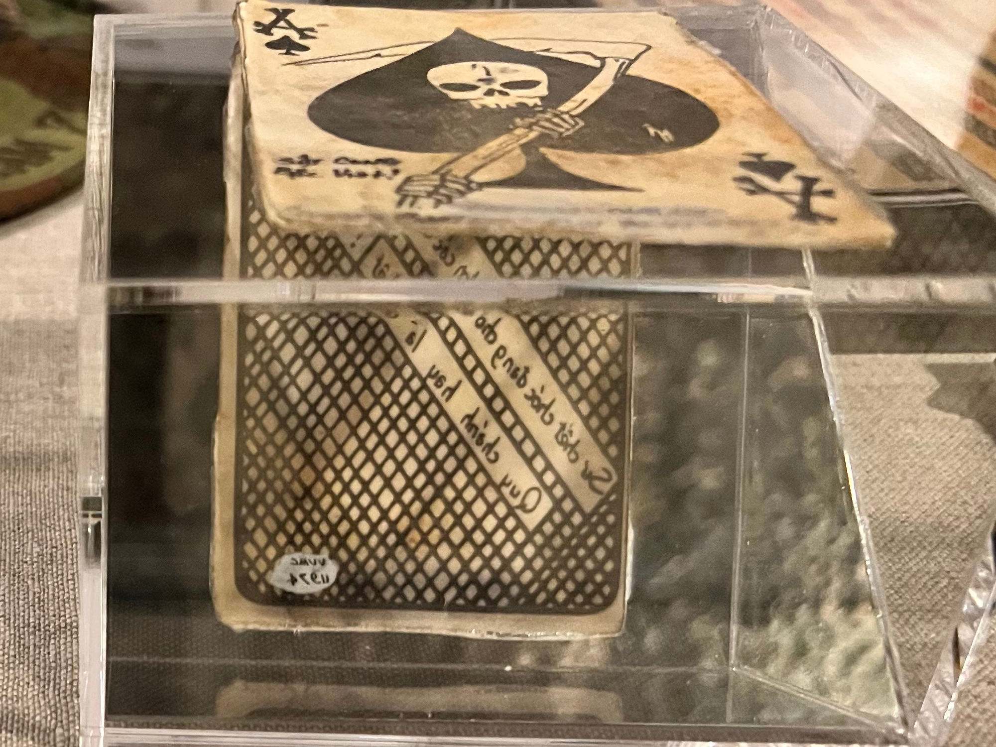 Ace of Spades Death Card