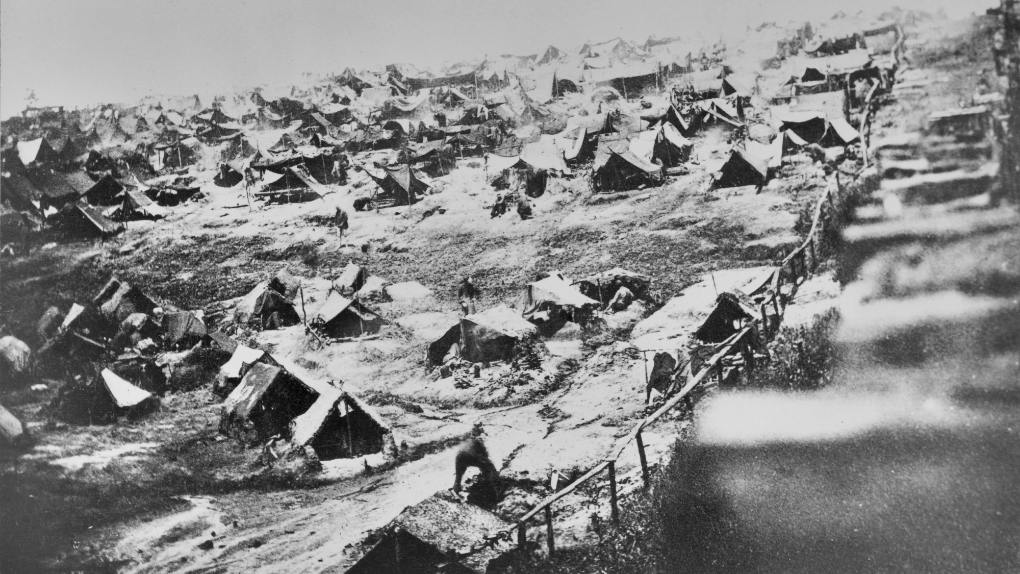 Andersonville POW Tents