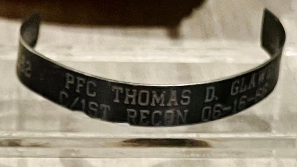 Black POW Bracelet Thomas Duane Glawe