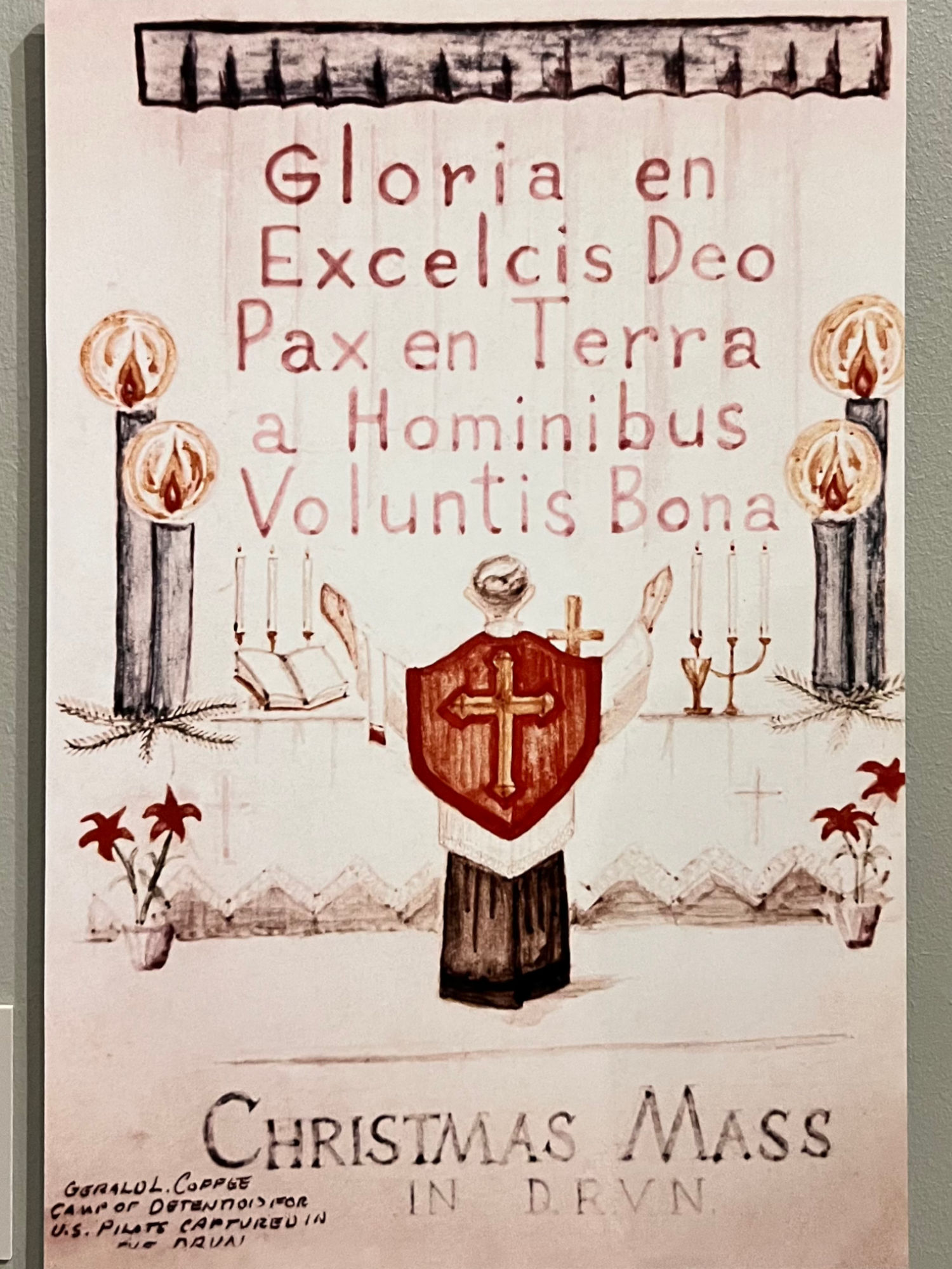 Gerald L. Coffee Christmas Mass in Progress