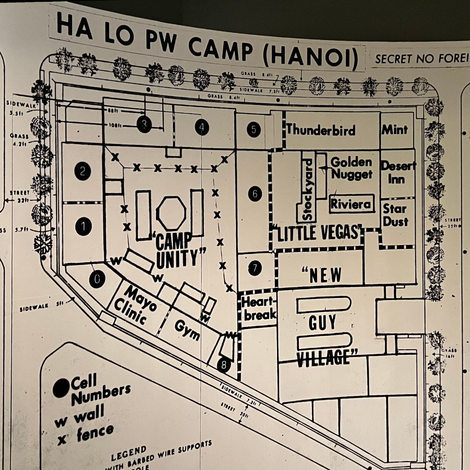Hanoi Hilton Map