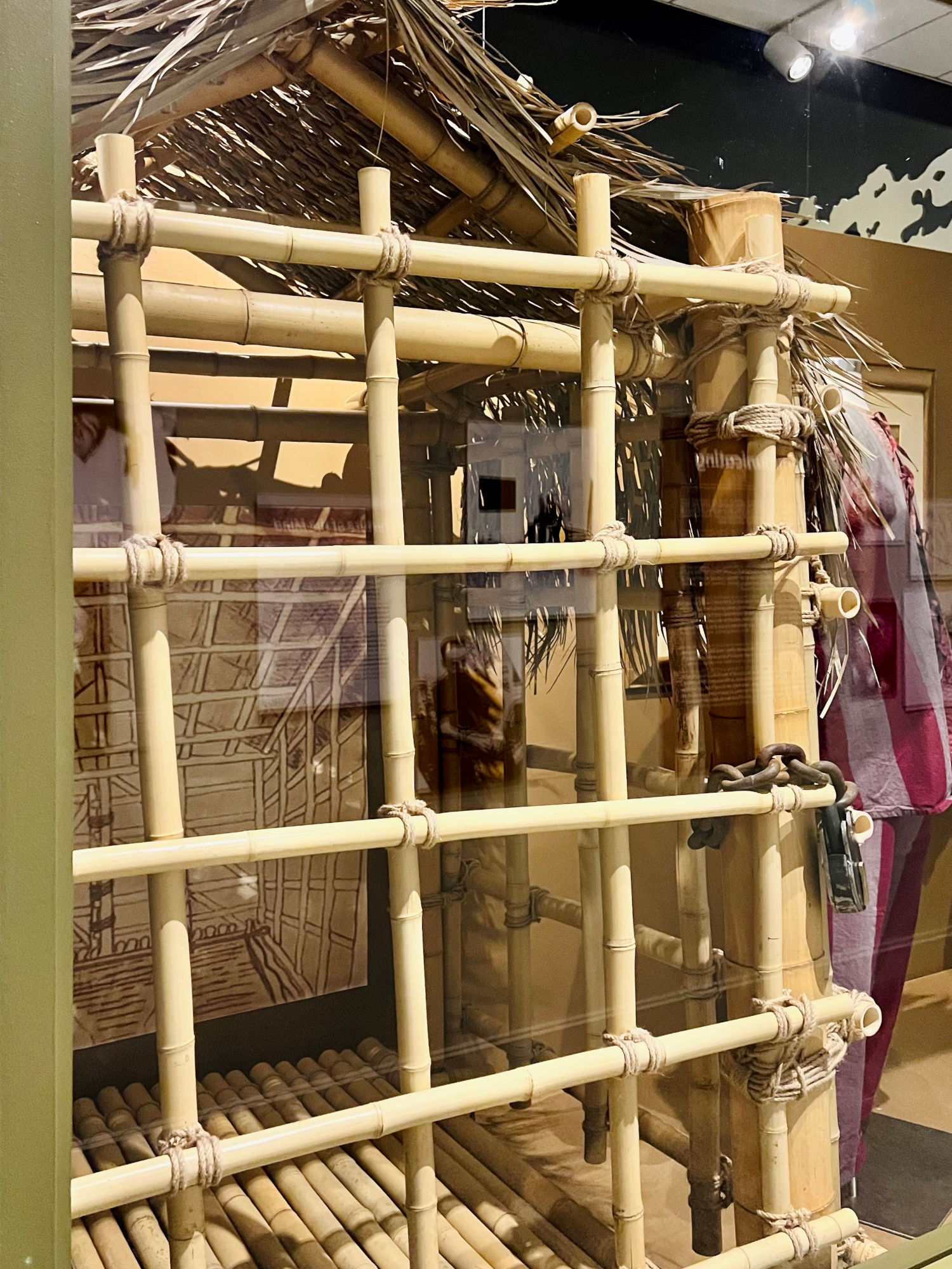 James Nick Rowe Makeshift Bamboo Cage