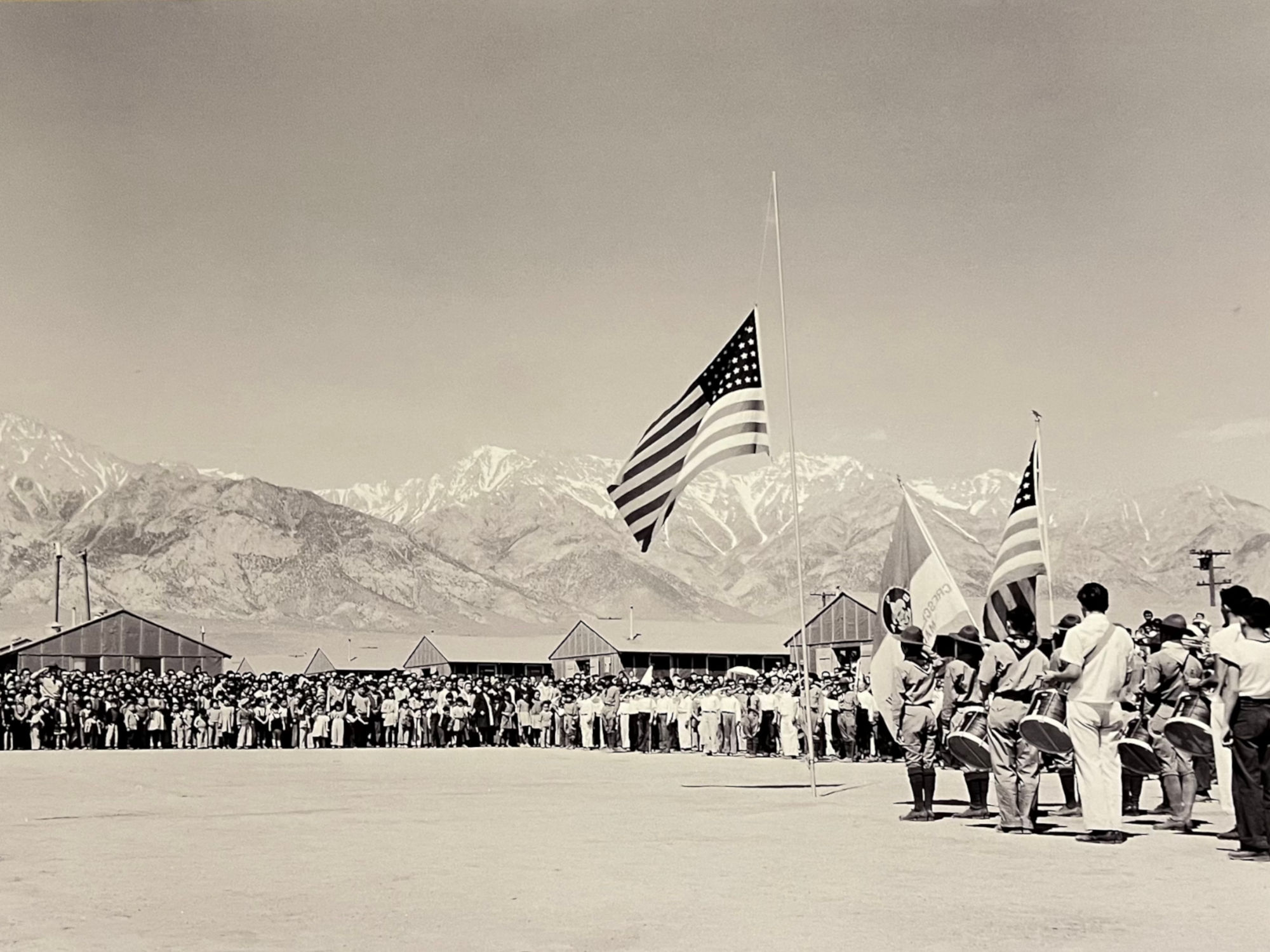 Manzanar Relocation Center Boy Scouts